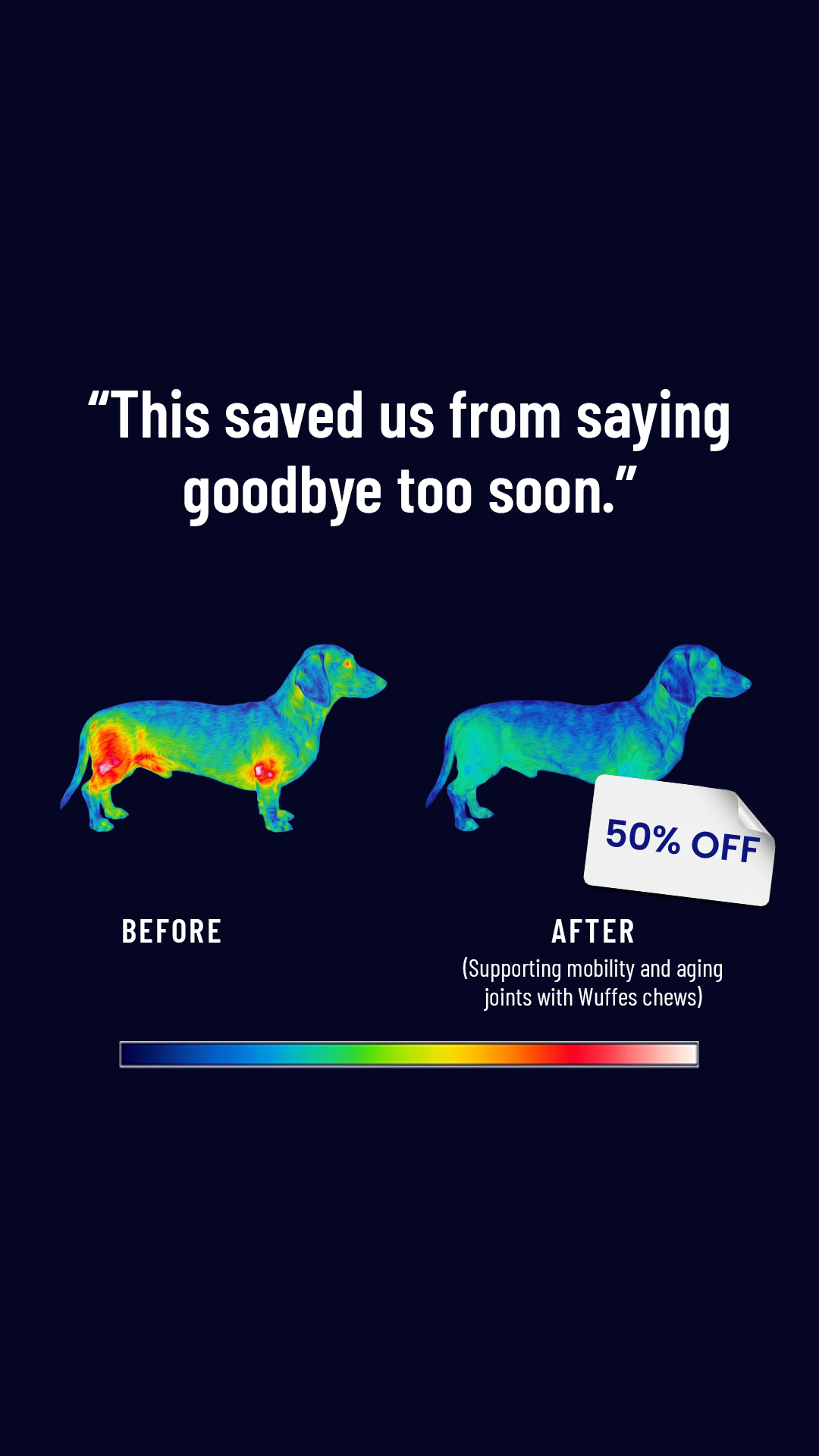 Wuffes Facebook ad