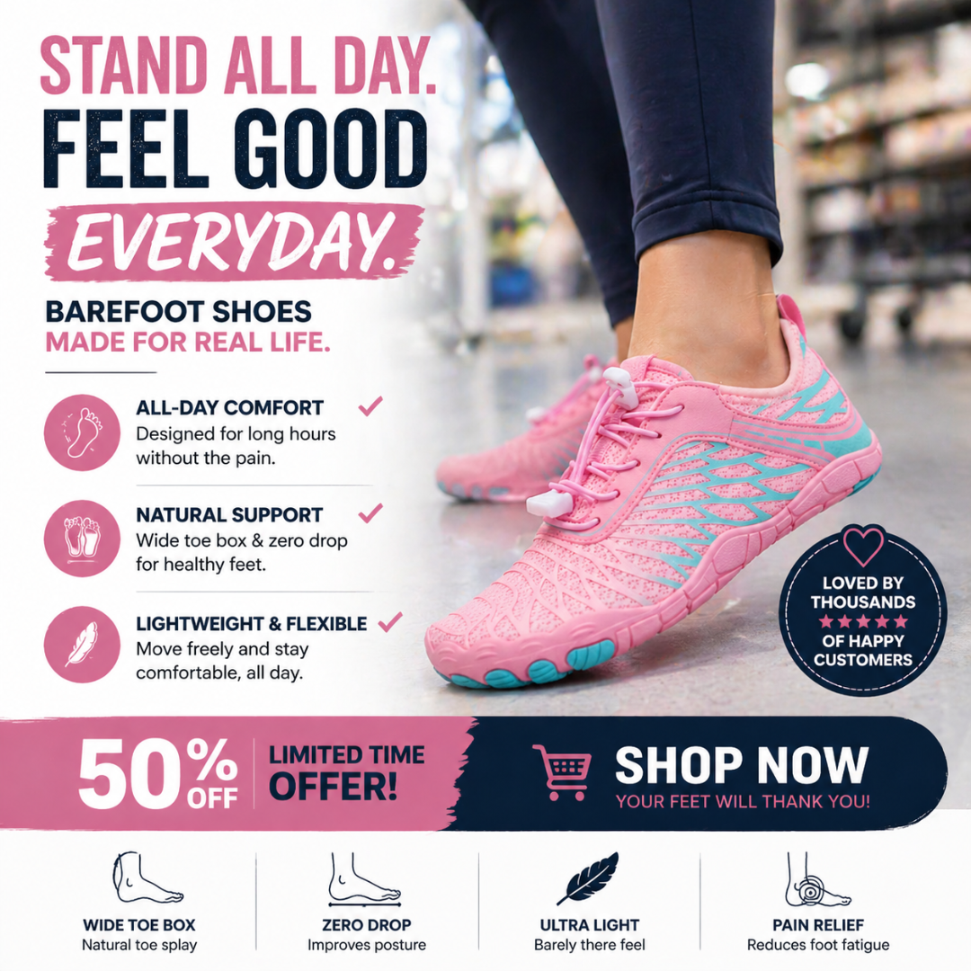 Wondefly Facebook ad: Save Your Feet Now