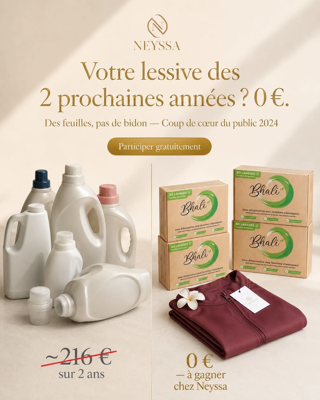 Neyssa Shop Facebook ad: Rejoins le Club VIP Neyssa