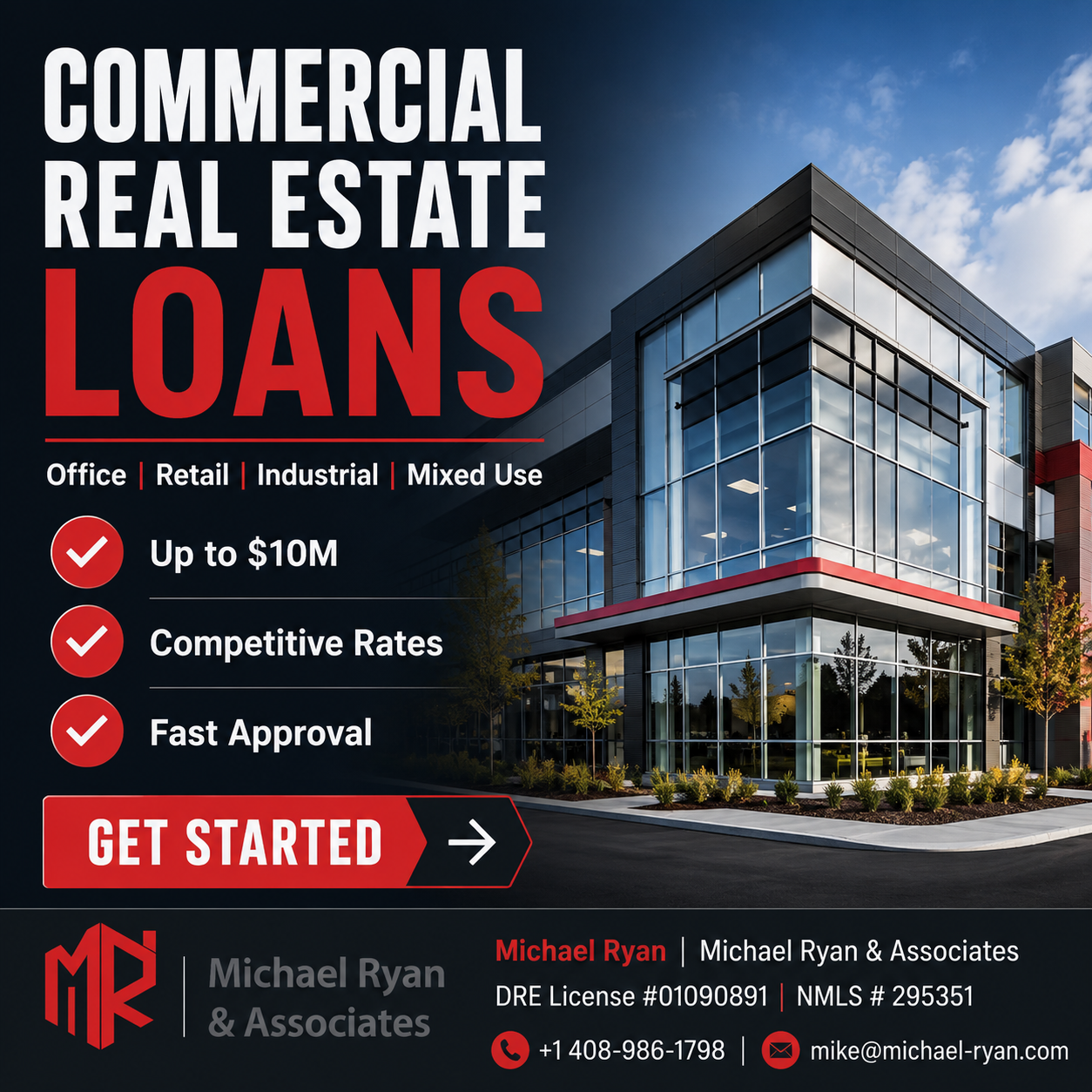 Michael Ryan Facebook ad