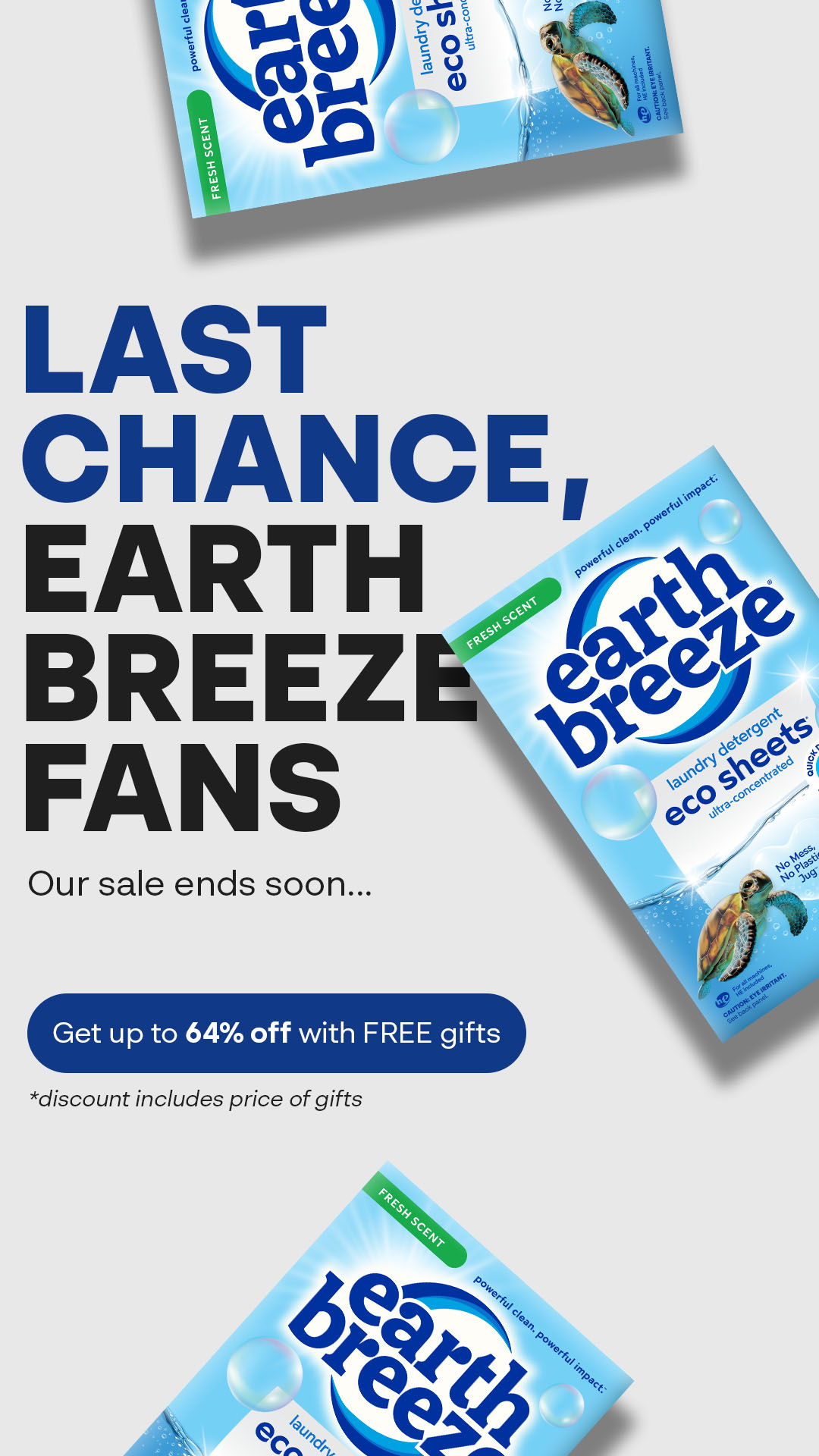 Earth Breeze Facebook ad