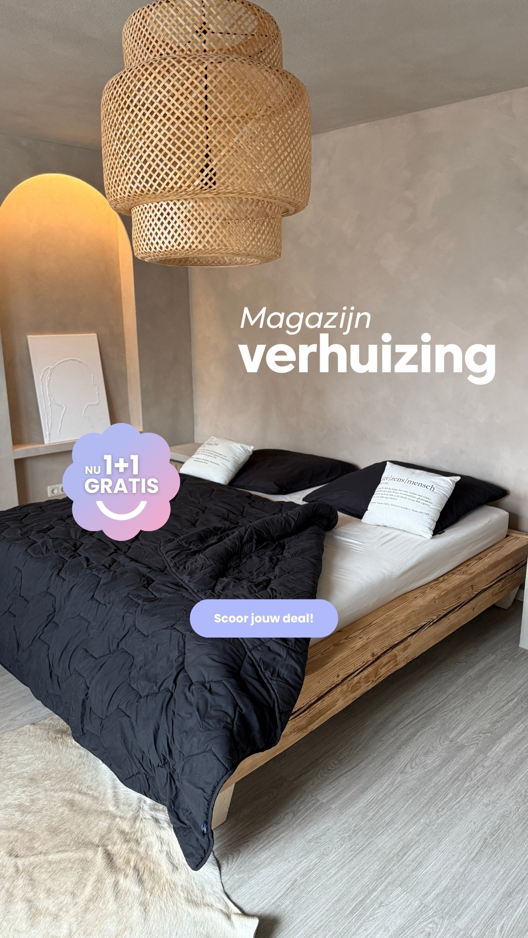 HappyBed Facebook ad