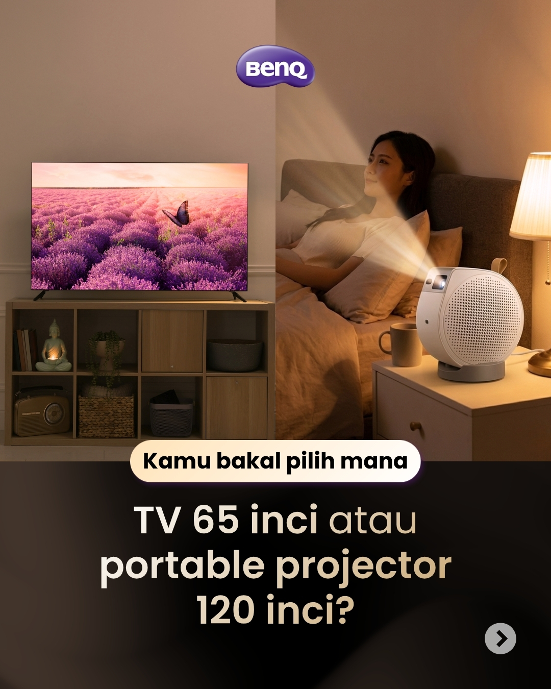BenQ Facebook ad