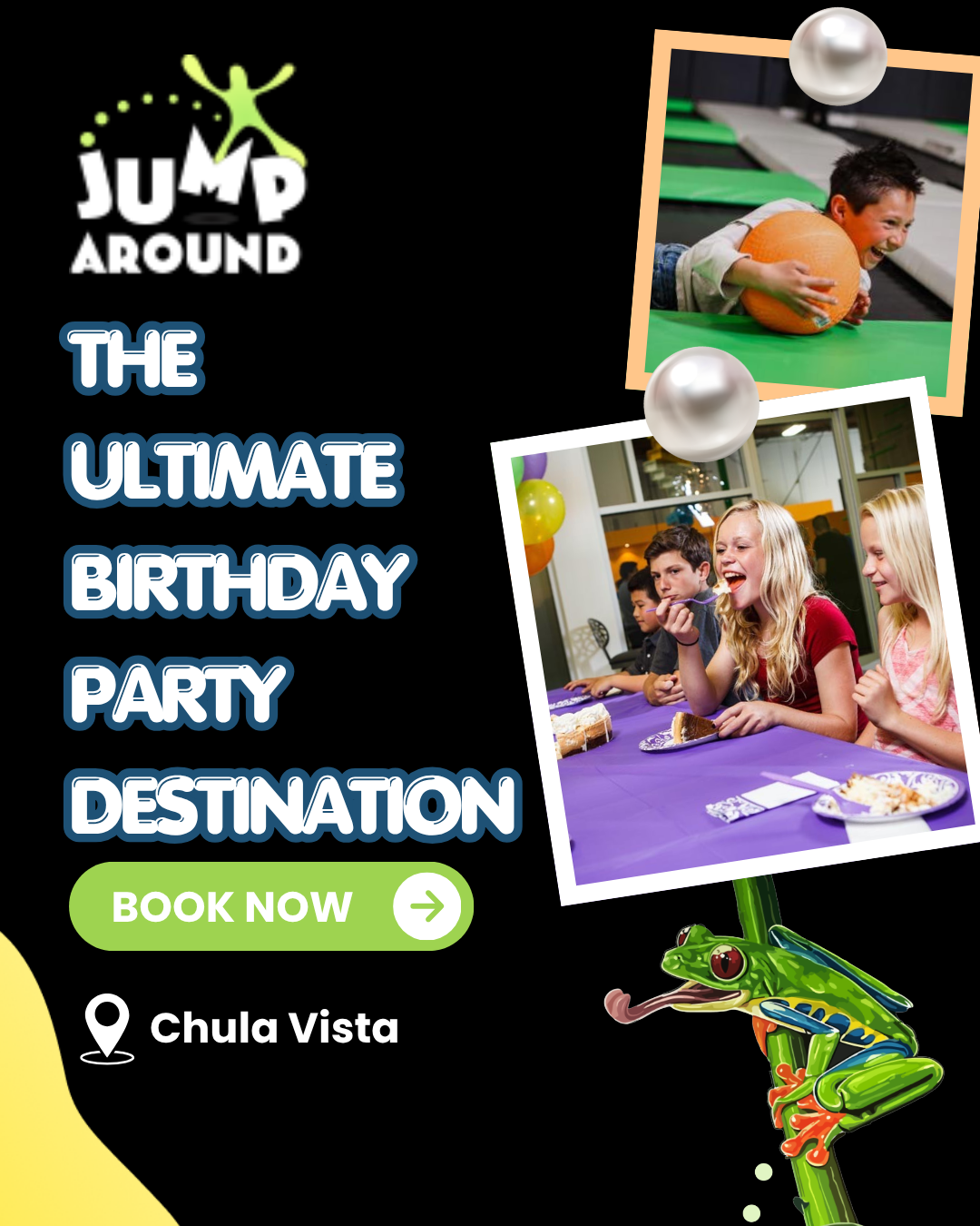 Jump Around Now Facebook ad