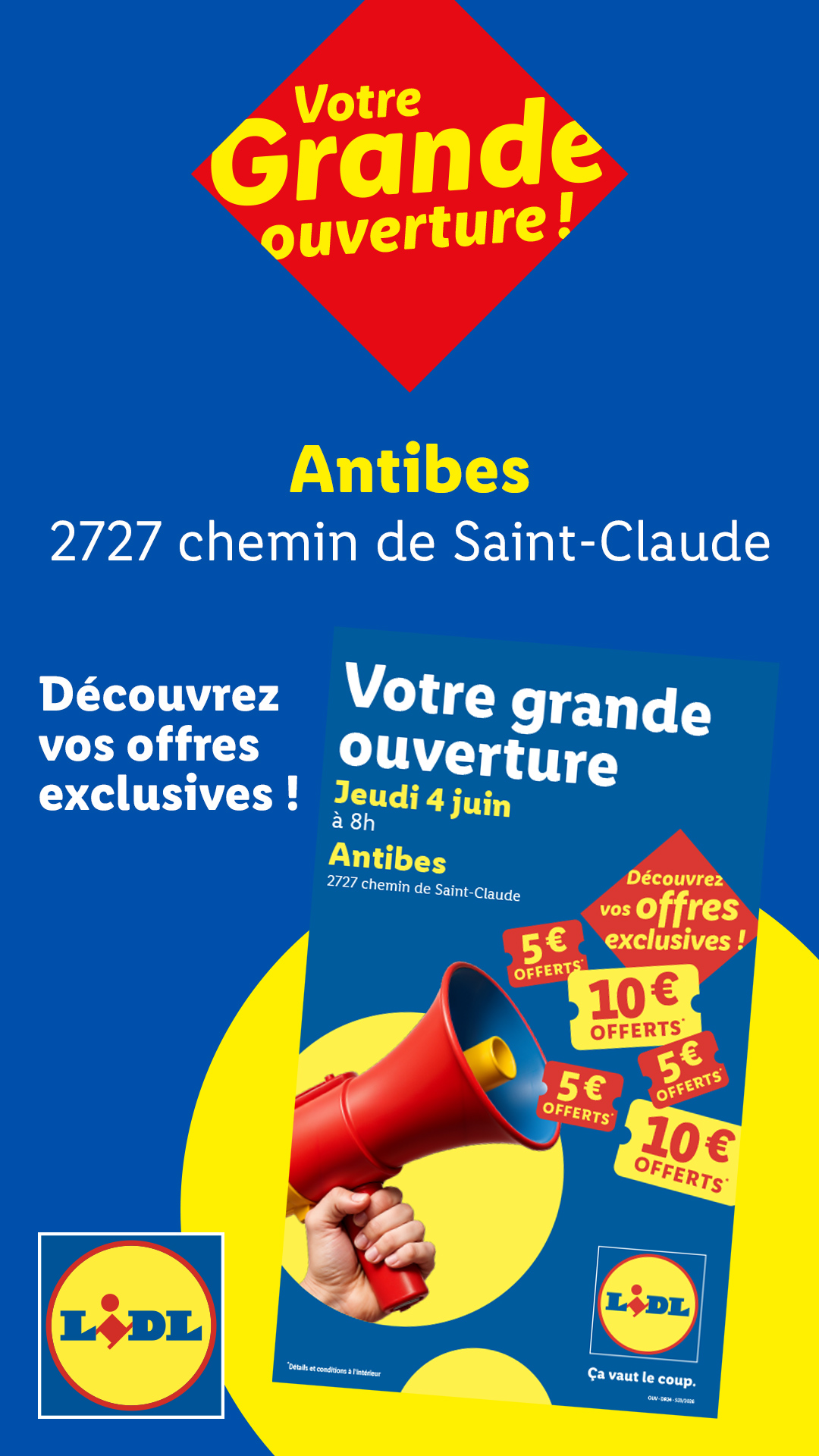 Lidl France Facebook ad
