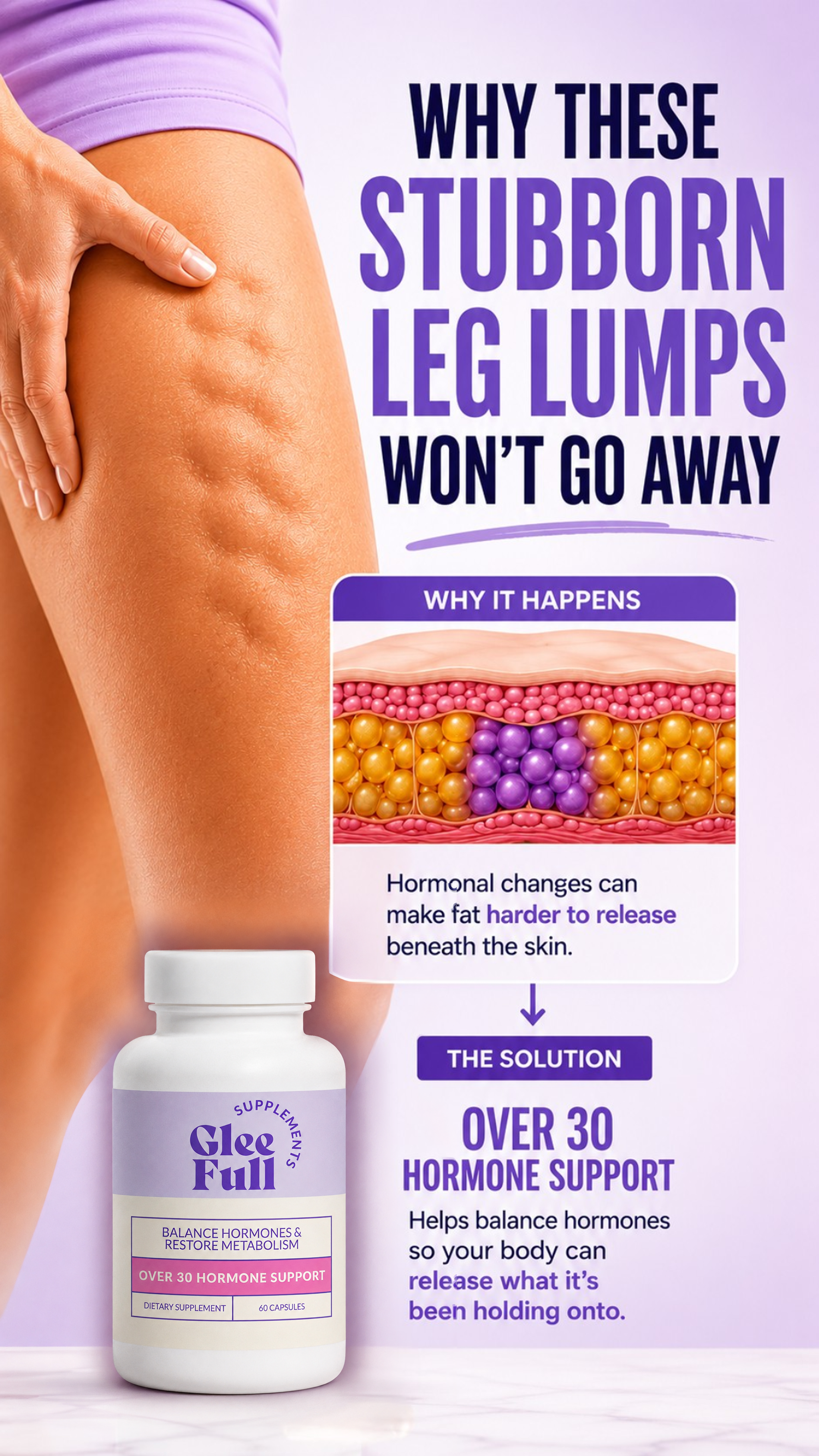 GleeFull Facebook ad