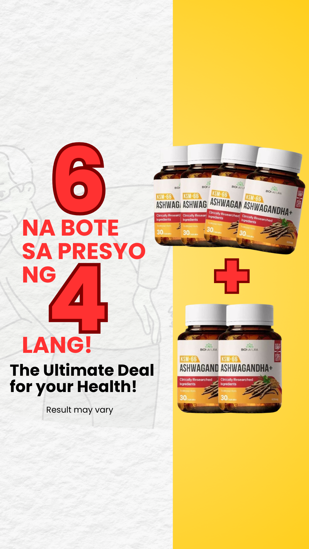 BioNatura Ashwagandha+ PH Facebook ad
