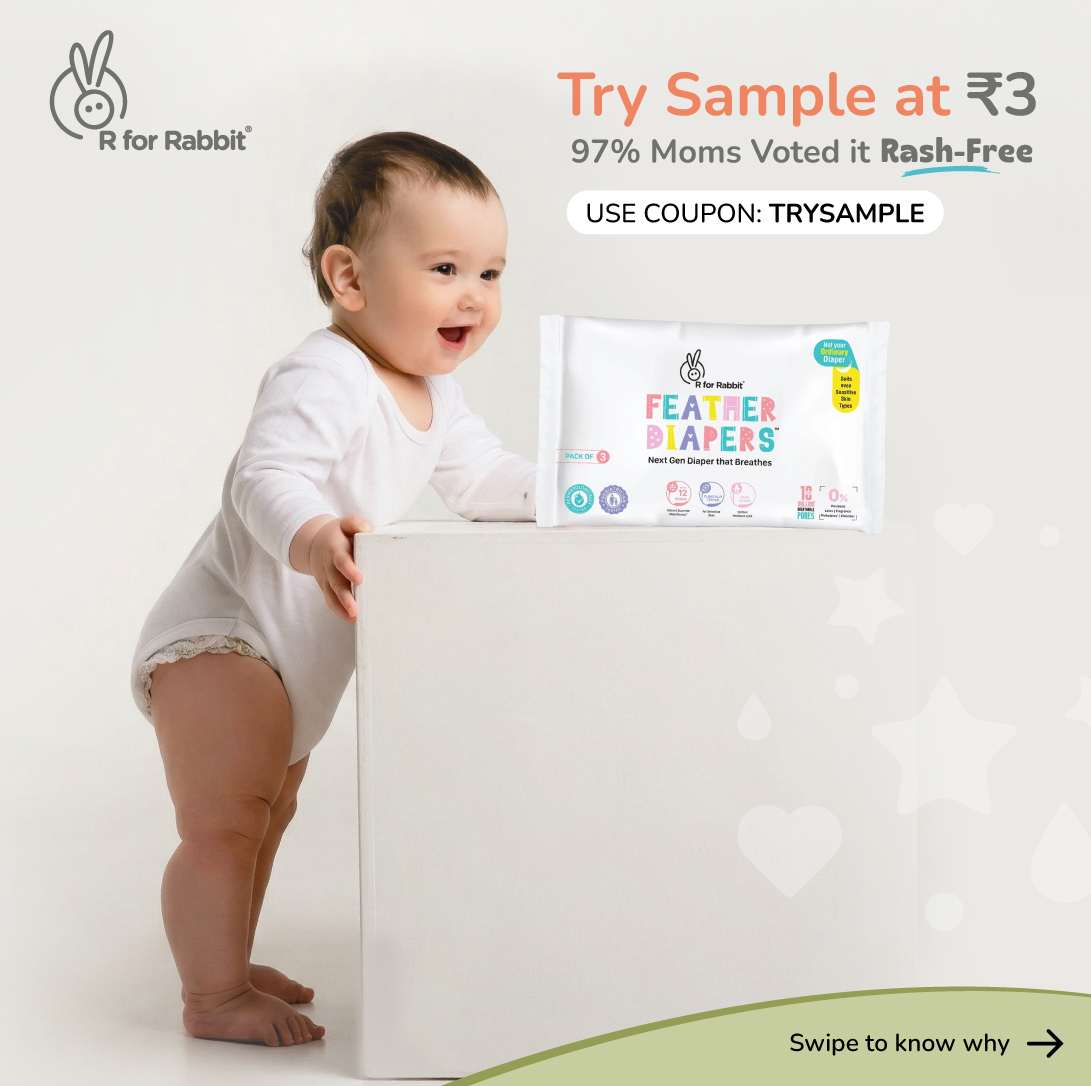 R for Rabbit - The Amazing Baby Company Facebook ad
