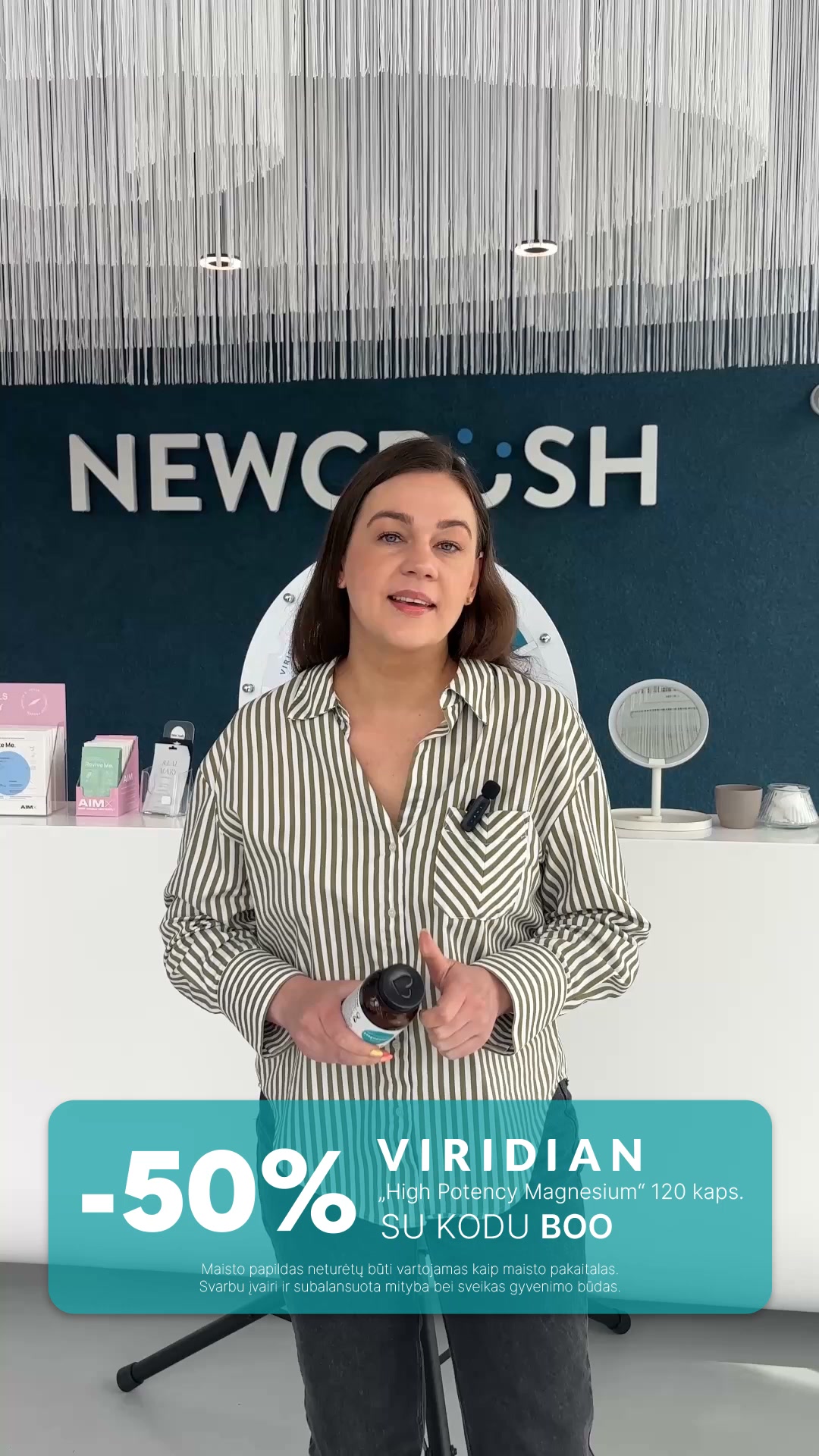 Newcrush Facebook ad: Švelniai veikia virškinimo sistemą