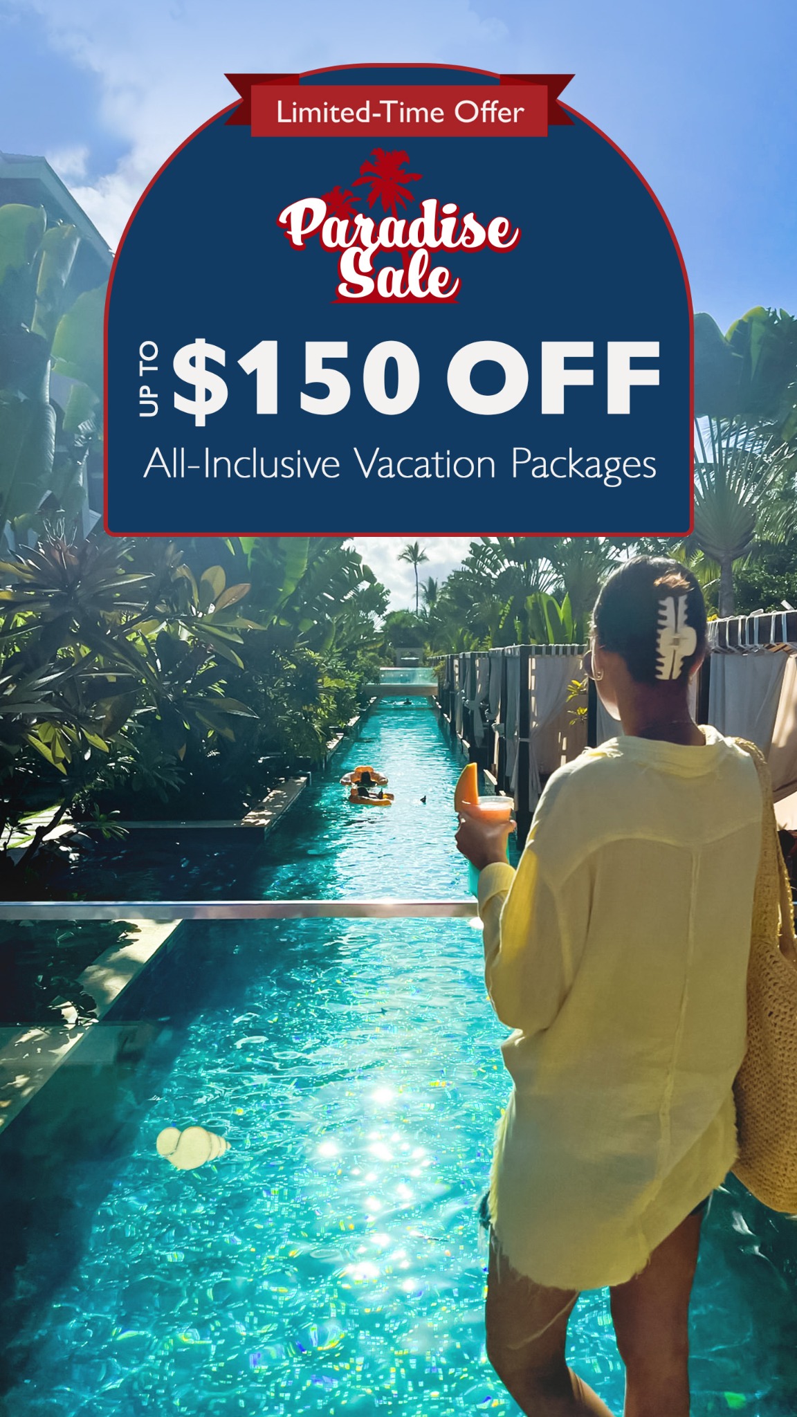 Apple Vacations Facebook ad