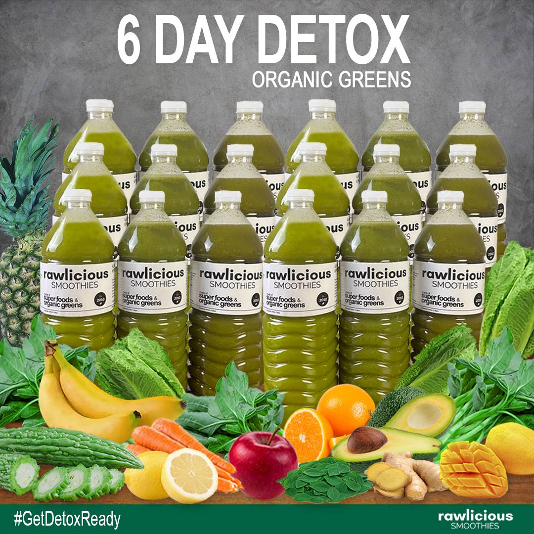 Rawlicious Smoothies Detox Facebook ad: Order Now