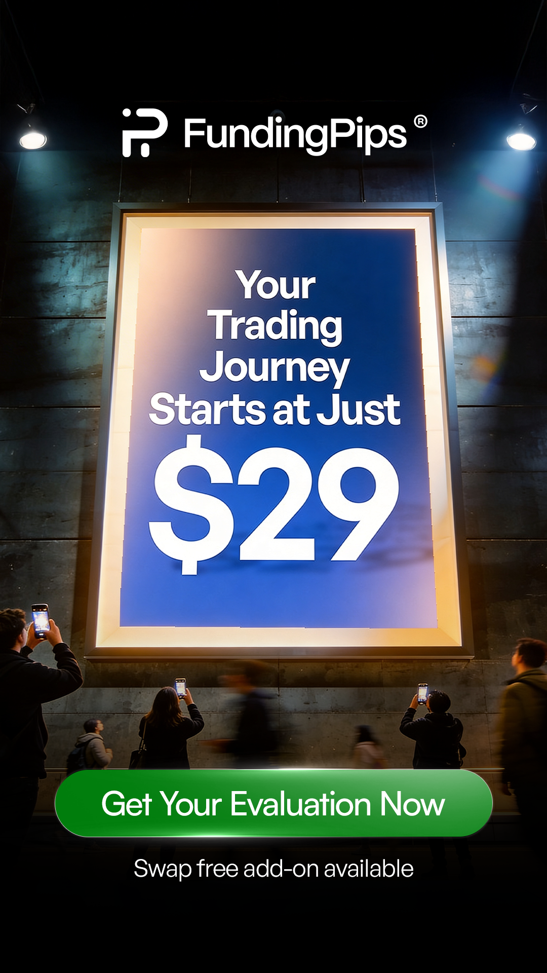 Fundingpips Facebook ad