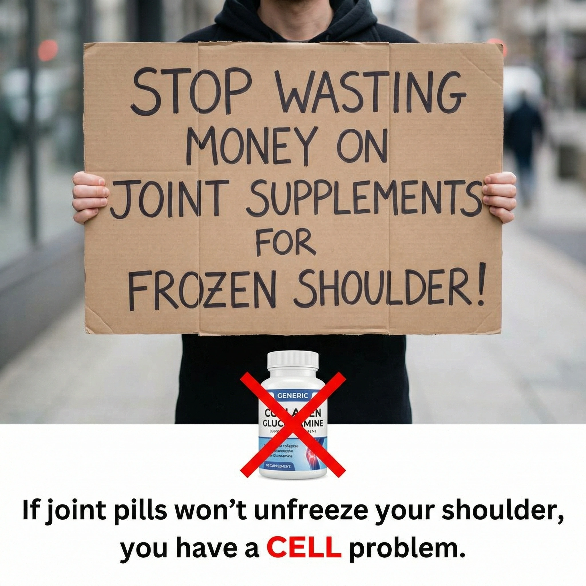 Sarah Mitchell Menopause Joint Expert Facebook ad