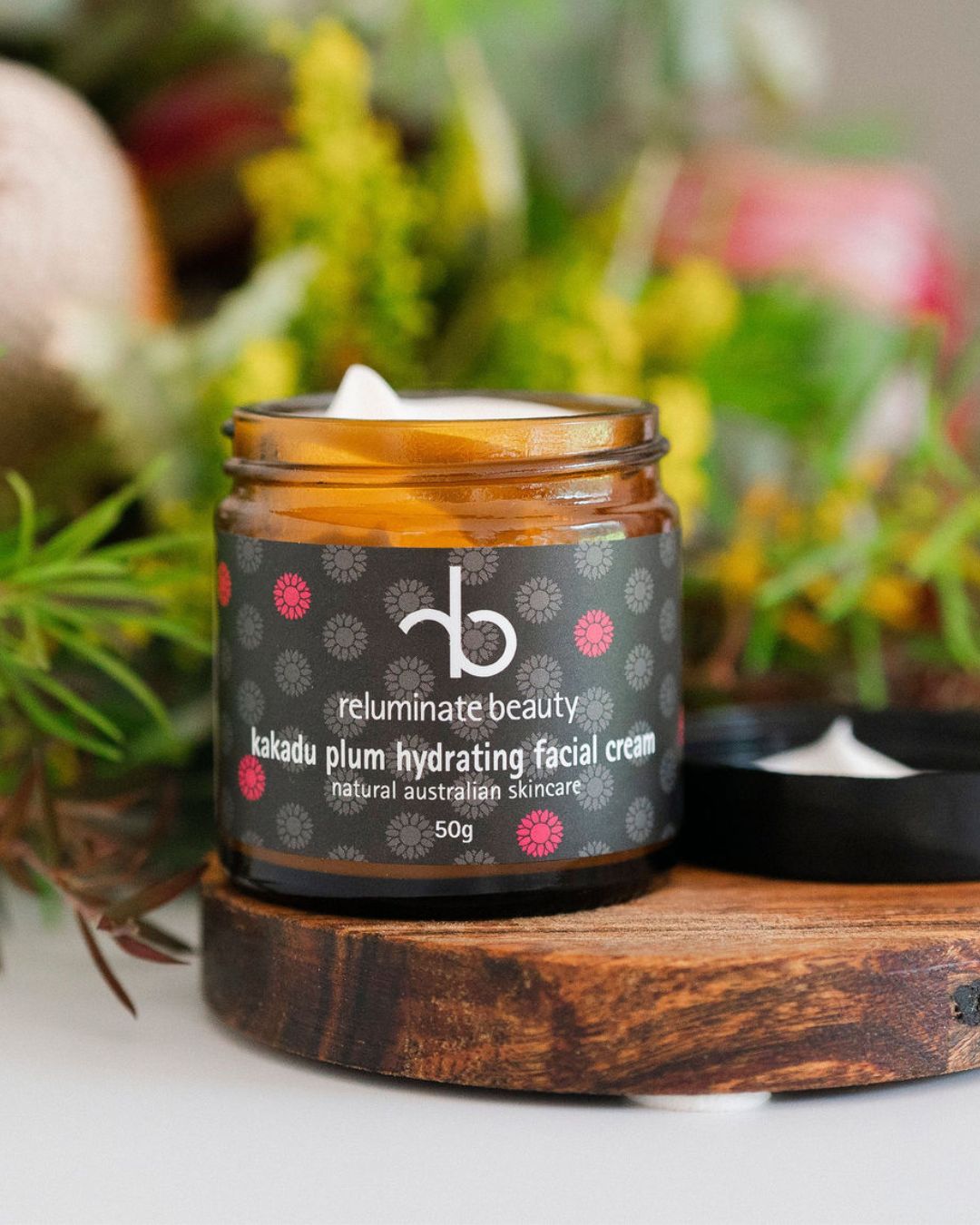 Reluminate beauty Facebook ad