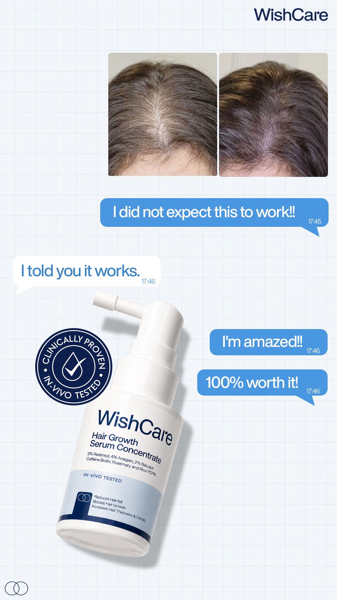 WishCare Facebook ad
