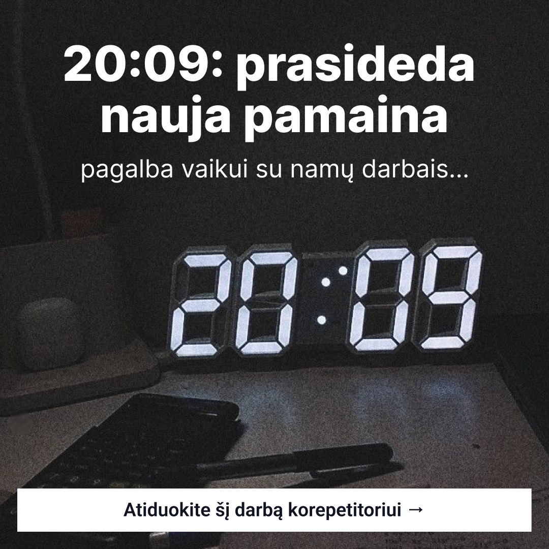 Mokytojas Eimantas Facebook ad: Išankstinė registracija