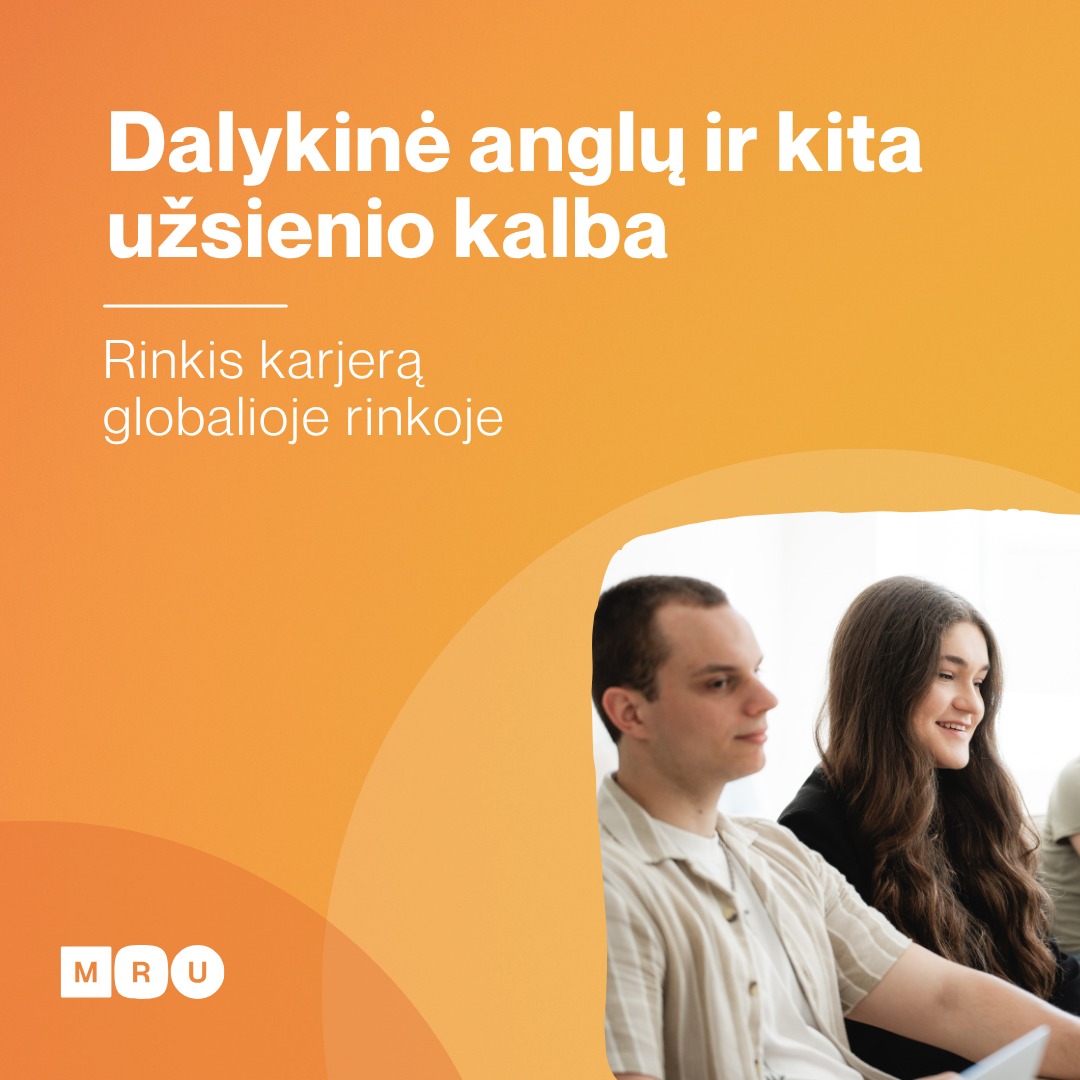 Mykolo Romerio universitetas Facebook ad: Rinkis karjerą tarptautinėje aplinkoje