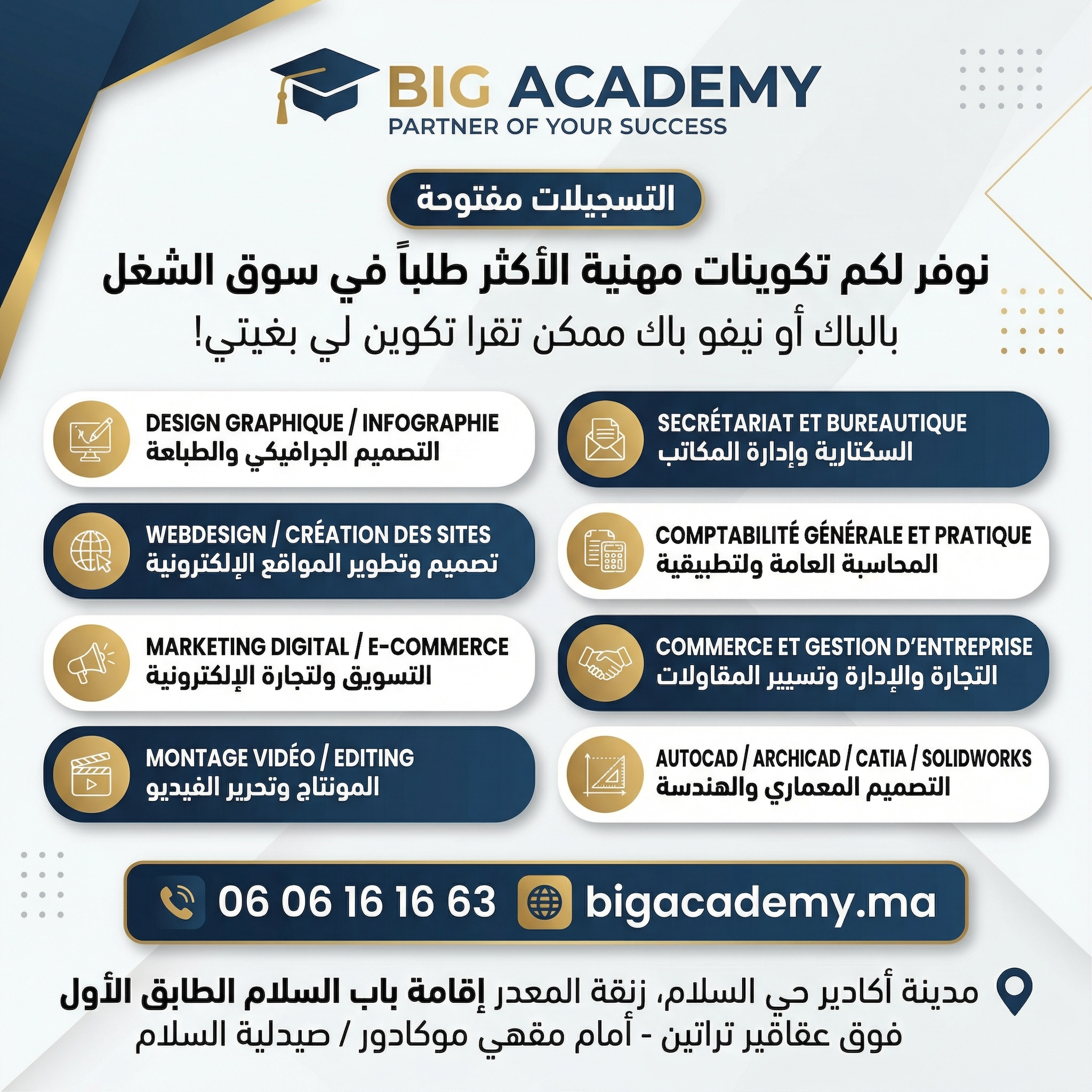 Big Academy Facebook ad from Jan 31, 2026