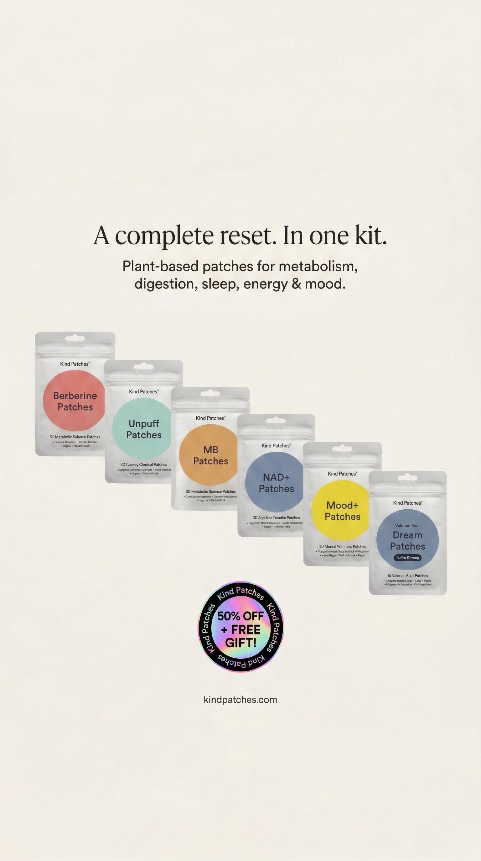 Kind Patches Facebook ad