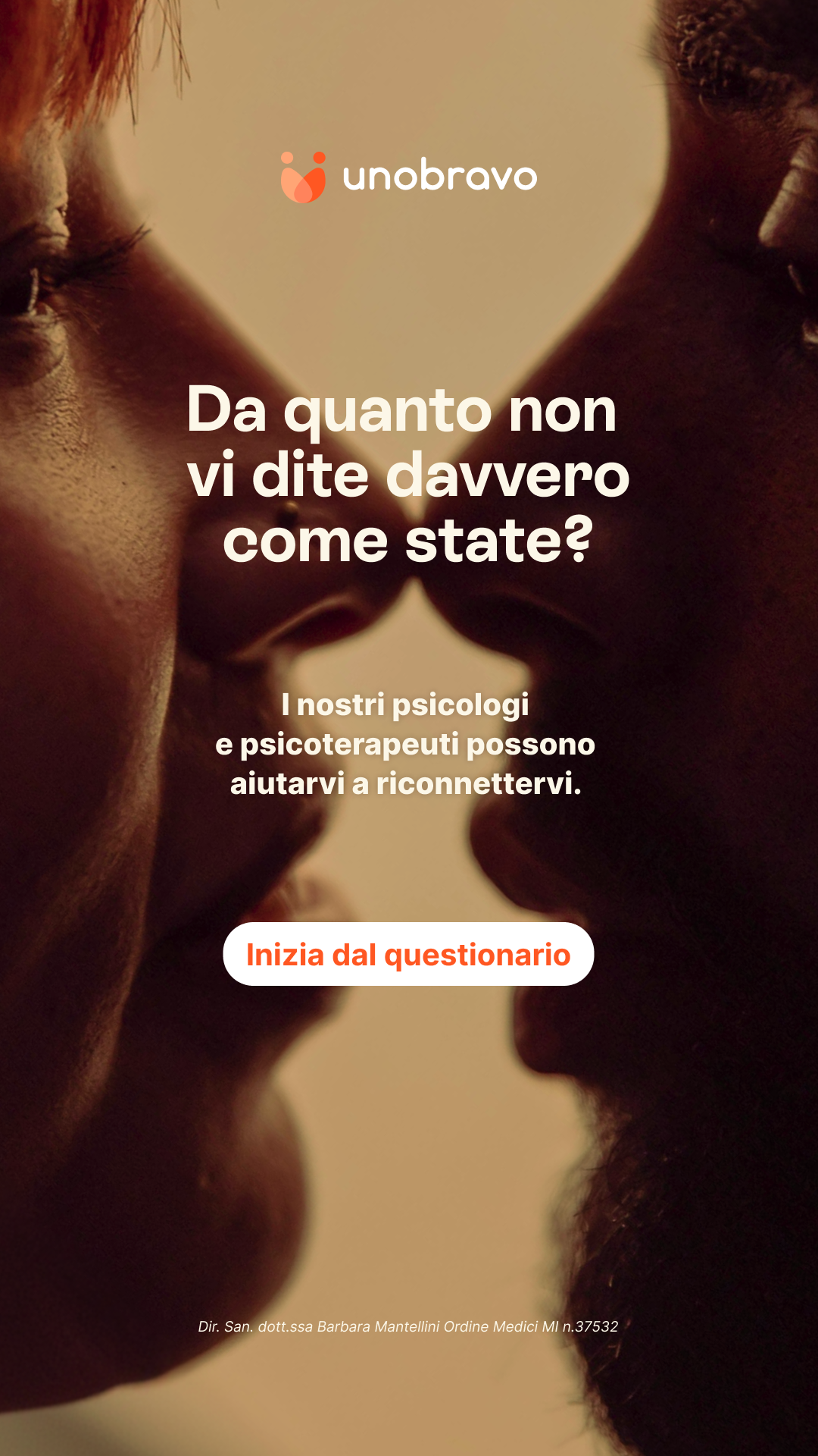 Unobravo Facebook ad