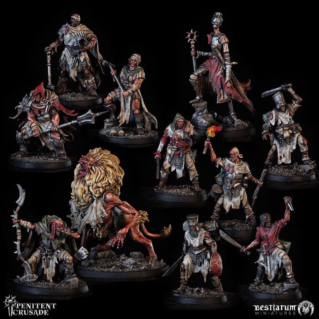 Bestiarum Games Facebook ad: New miniatures this March