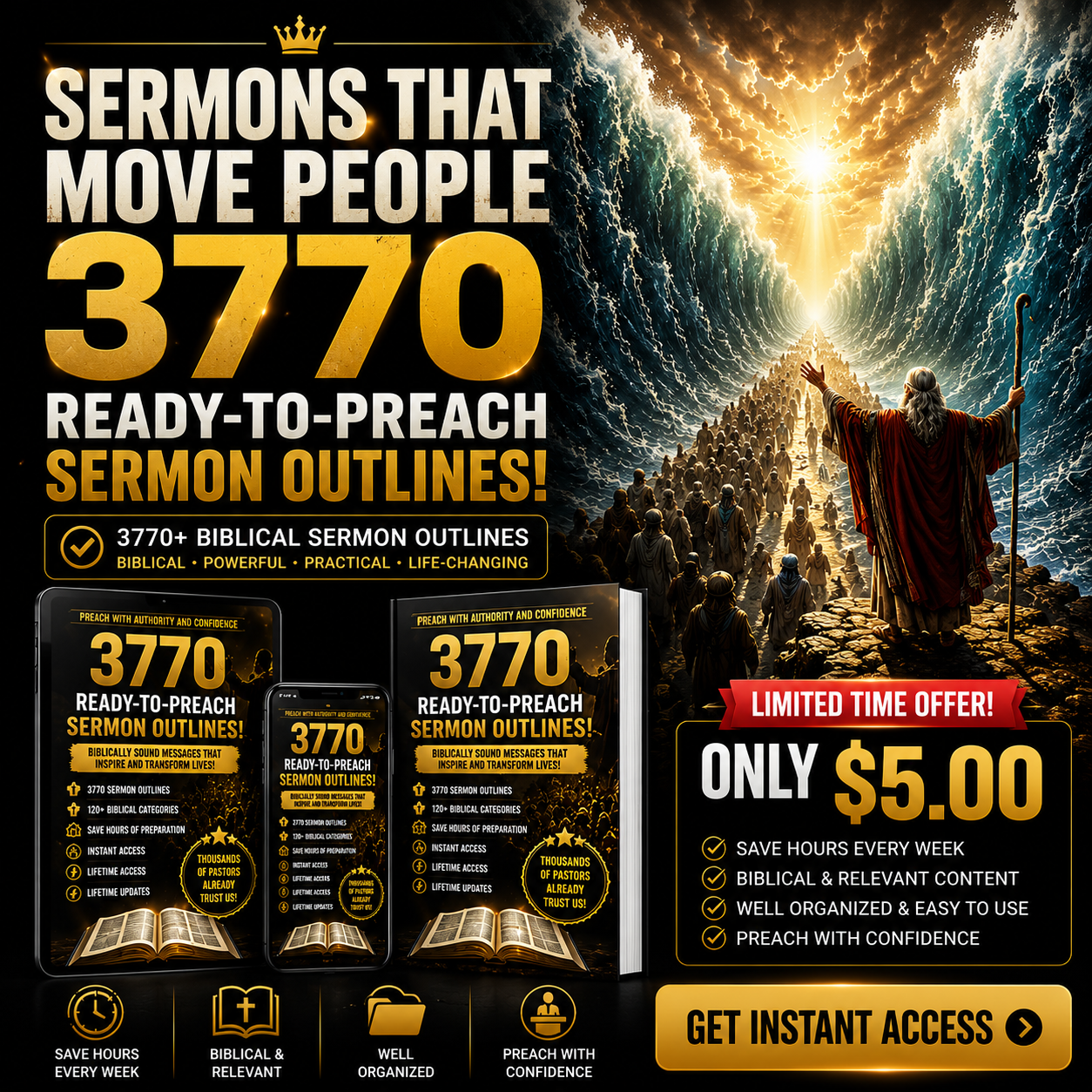 Reginaldo Manzotti Facebook ad: 3,770 READY-TO-PREACH SERMON OUTLINES