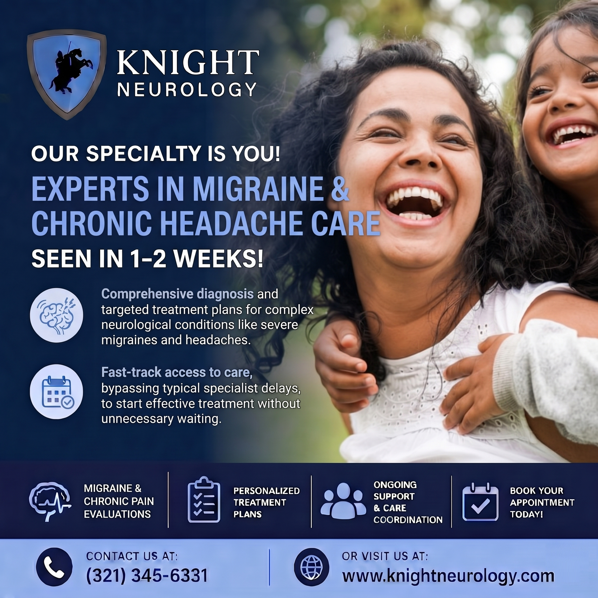 Knight Neurology Facebook ad