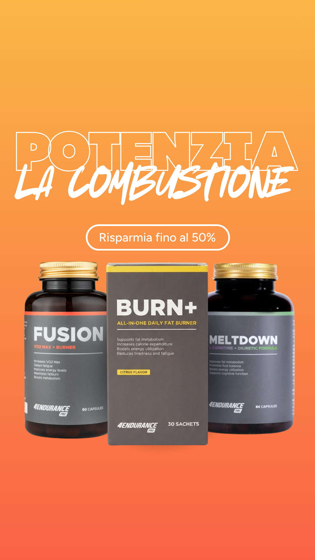 4Endurance Italia Facebook ad