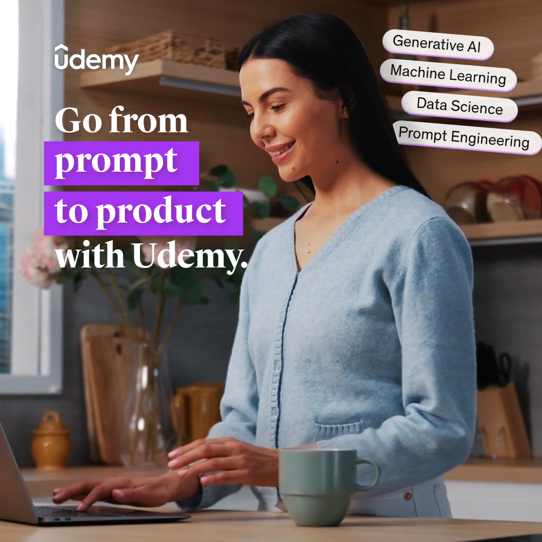 Udemy Facebook ad