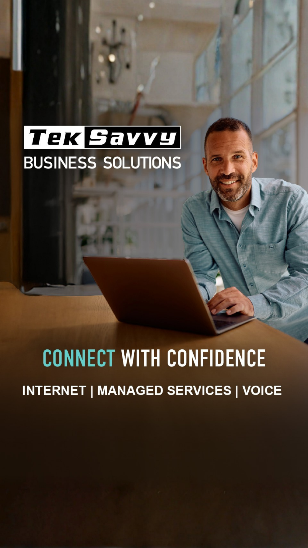 TekSavvy Business Solutions Facebook ad from Jan 29, 2026