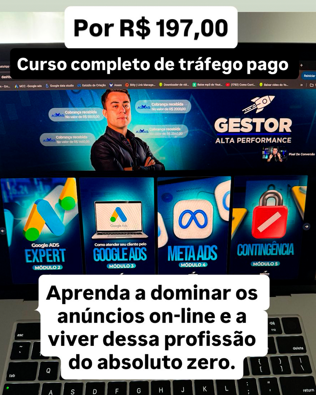 Andretiago.mkt Facebook ad from Dec 22, 2025