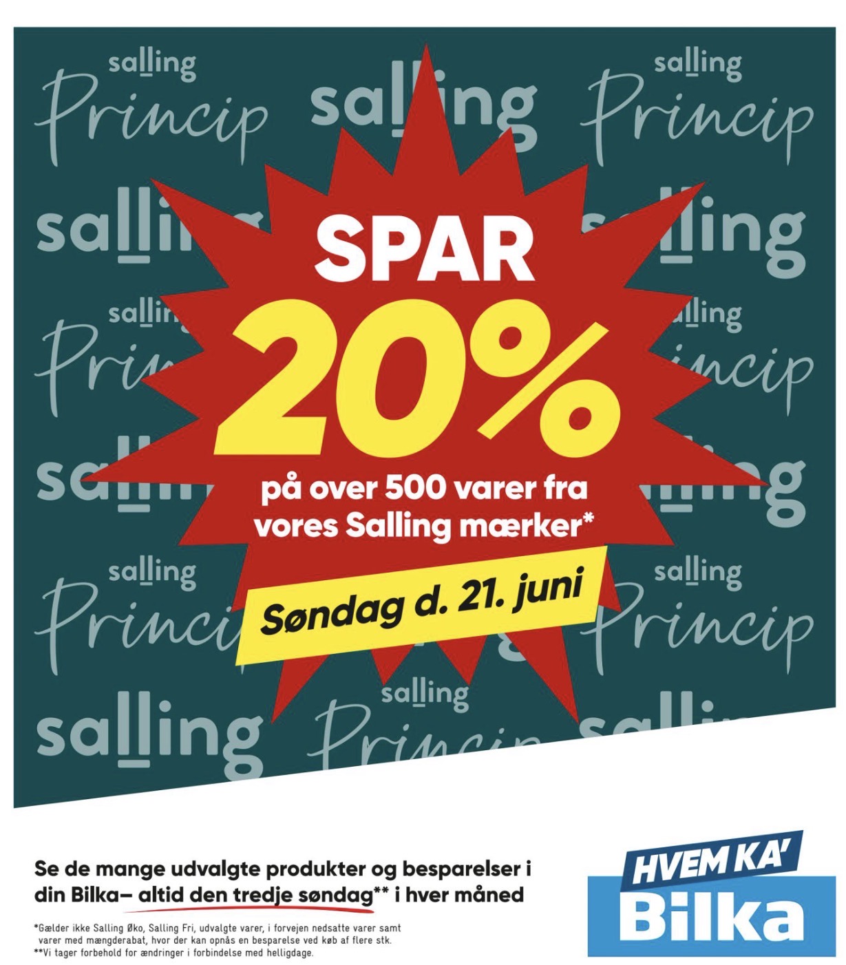 Bilka Facebook ad