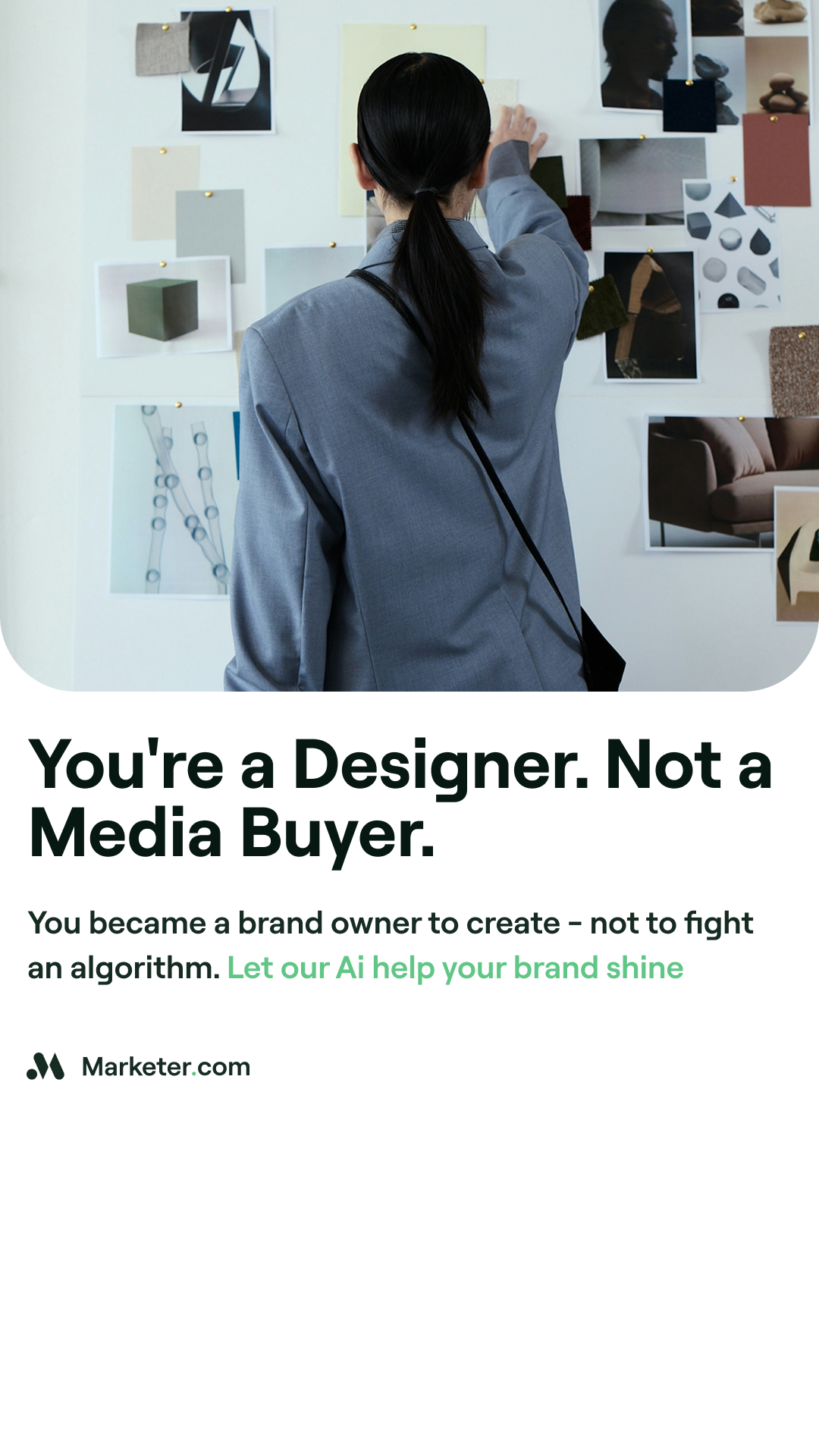 Marketer.com Facebook ad