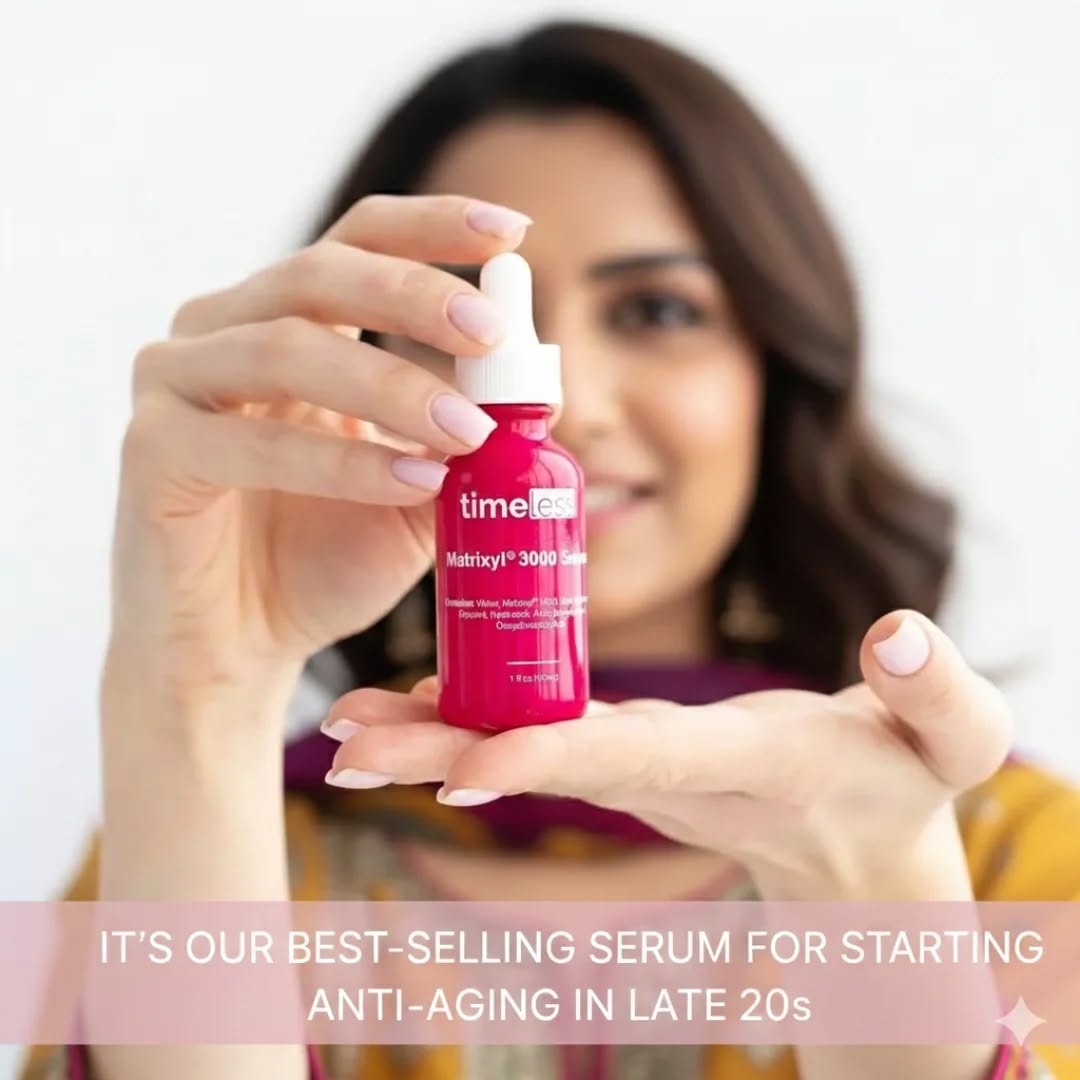 Timeless Skin Care Pakistan Facebook ad