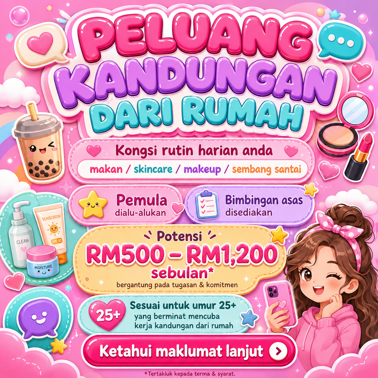 DQFLKehucg2 Facebook ad: FortunePapa Malaysia - Earn Cash by Visiting Brand Websites