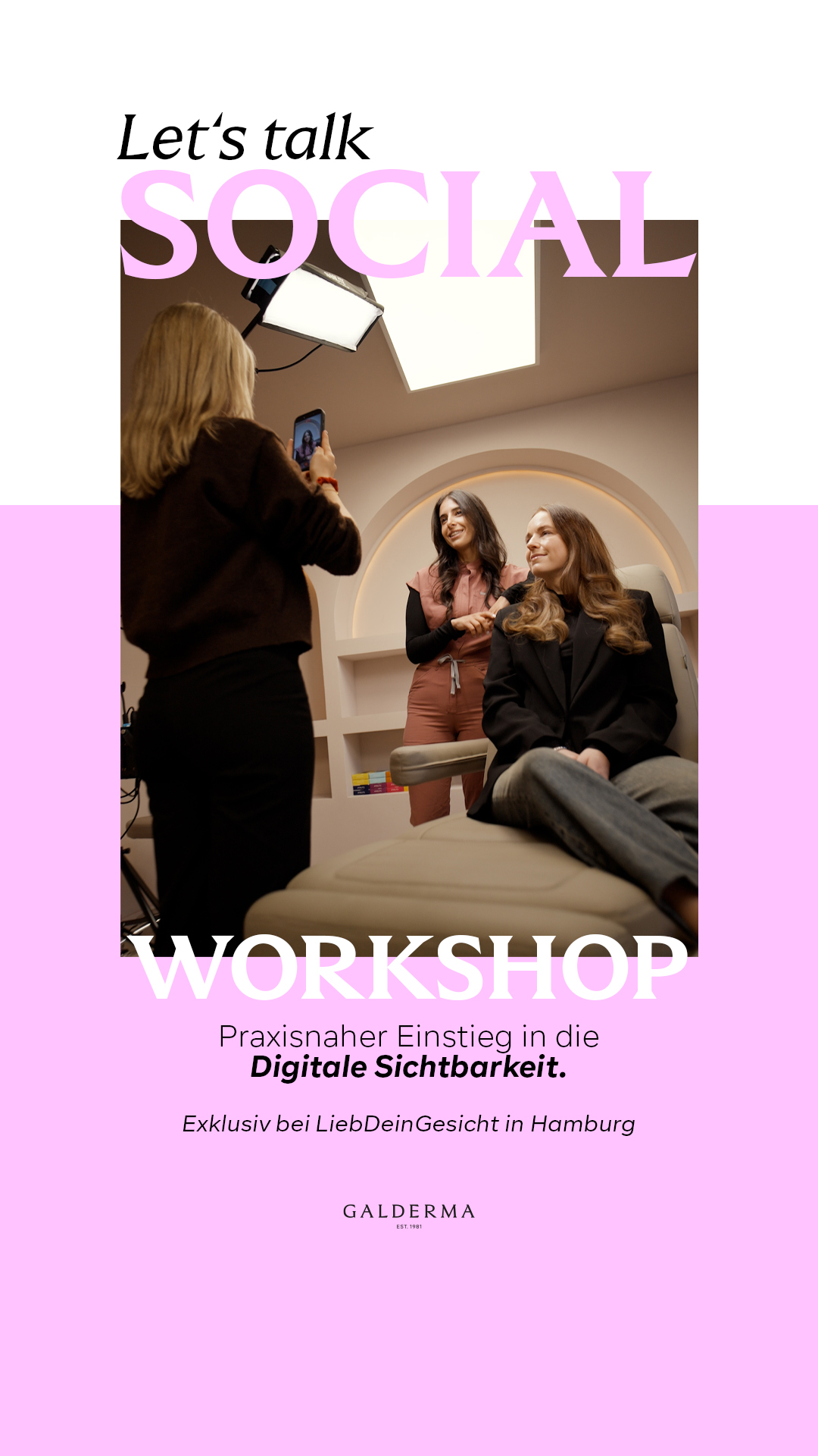 Aesthetics by Galderma Deutschland Facebook ad: Social Media für Ärzt:innen