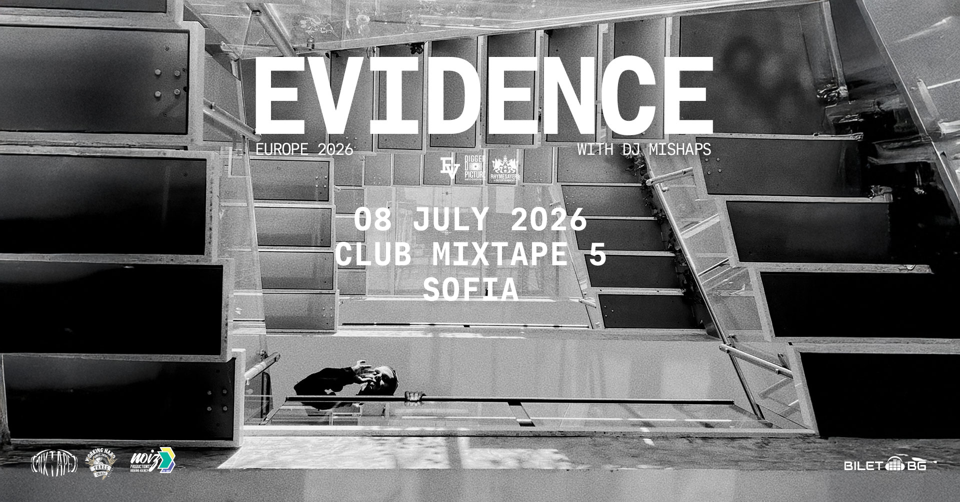 Club Mixtape 5 Facebook ad: Evidence (Dilated Peoples) Live in Sofia / Club Mixtape 5…