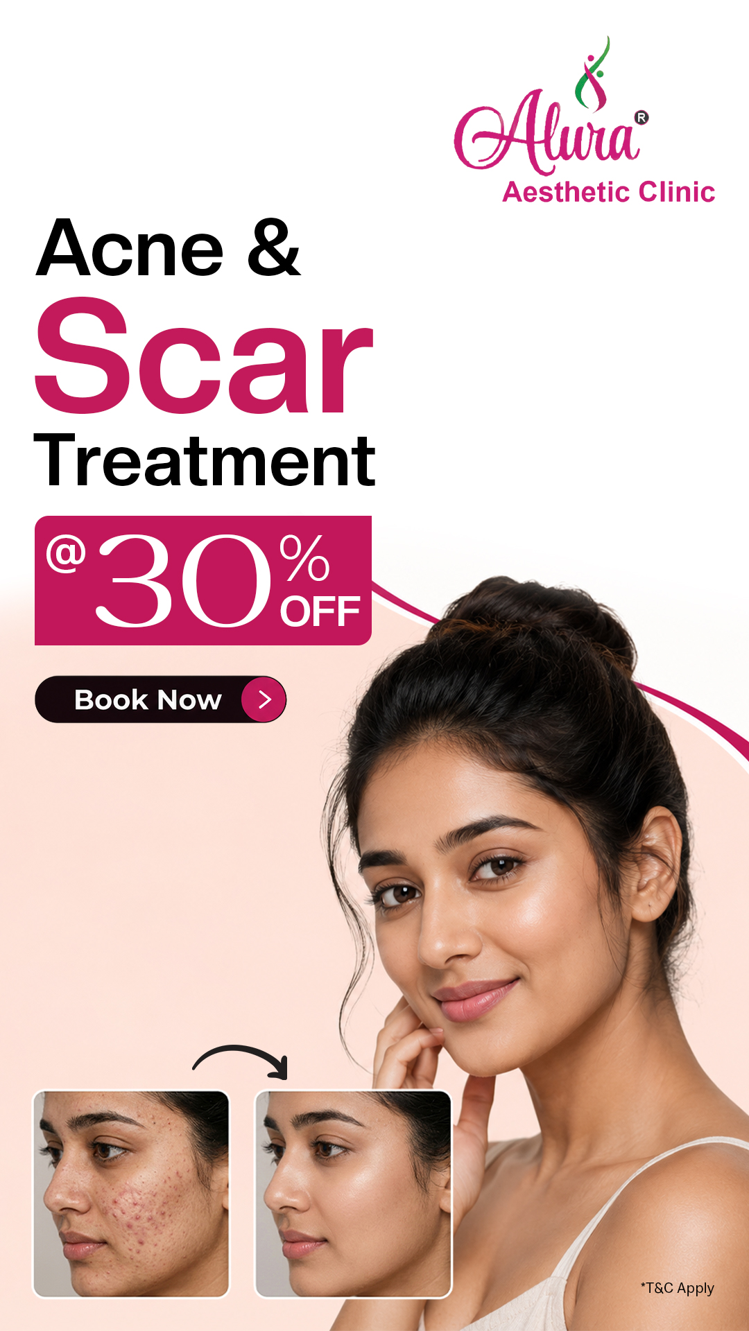 Alura Aesthetic Clinic Facebook ad
