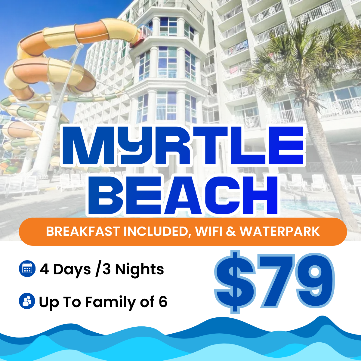 Vacation Deal Hub Facebook ad