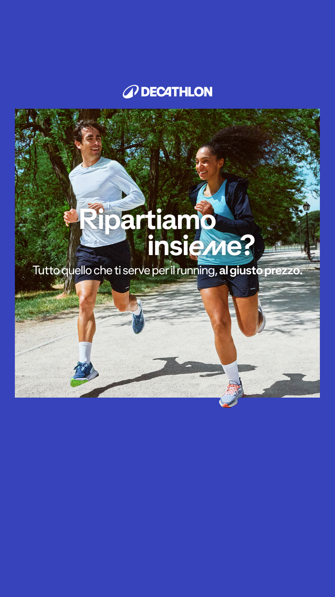 Decathlon Italia Facebook ad: Running