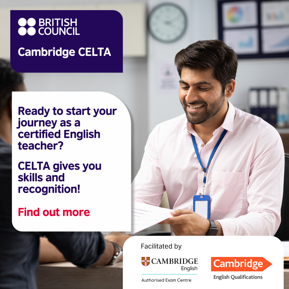 British Council India Facebook ad