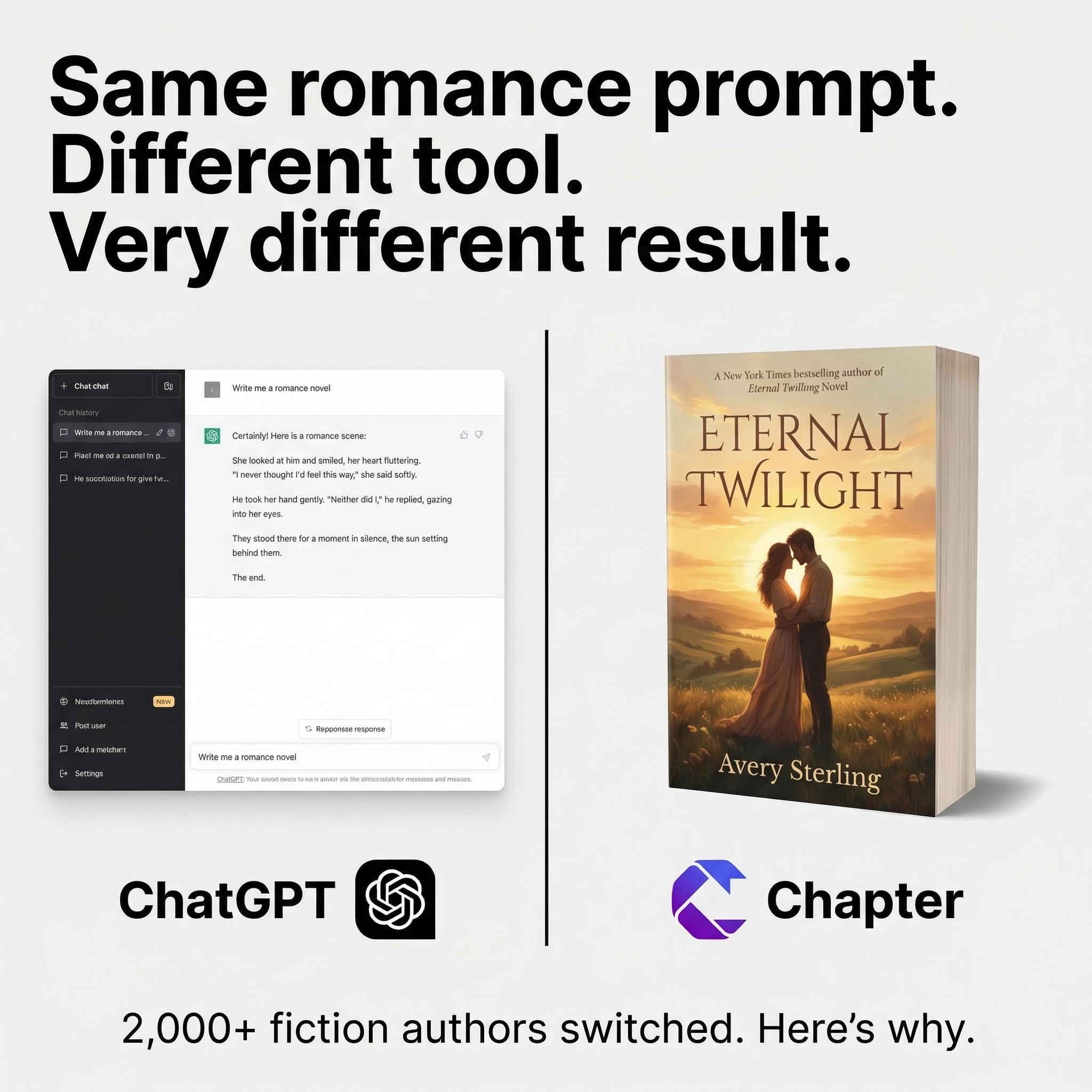 Chapter.pub Facebook ad