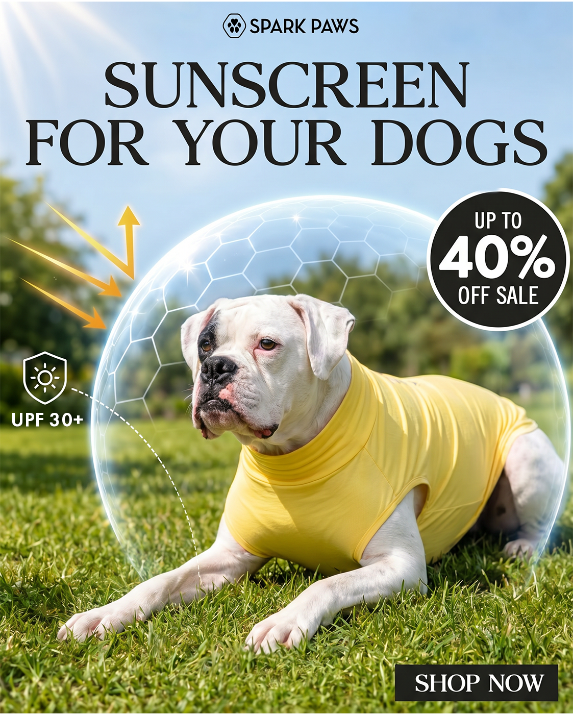 Spark Paws Facebook ad