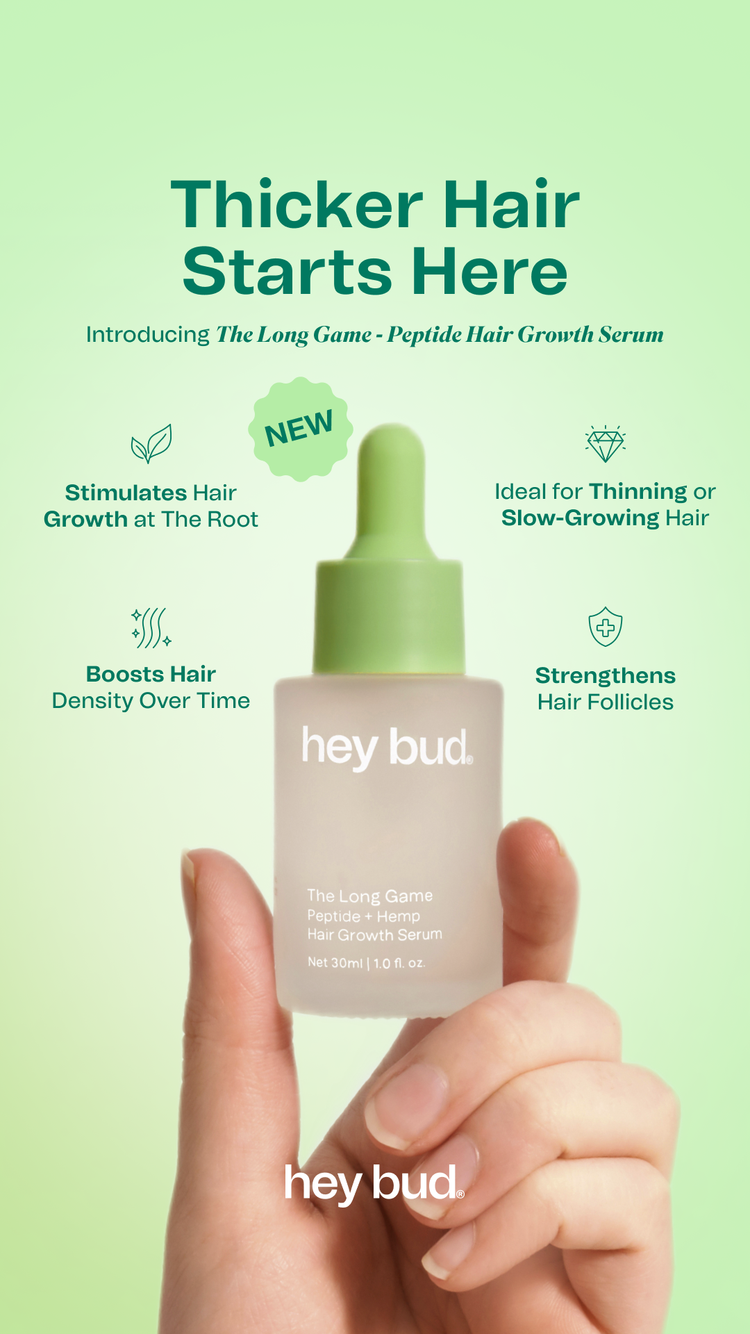 Hey Bud Skincare Facebook ad
