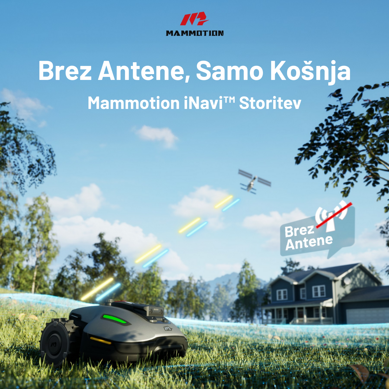 Mammotion Slovenija Facebook ad: MAMMOTION iNavi