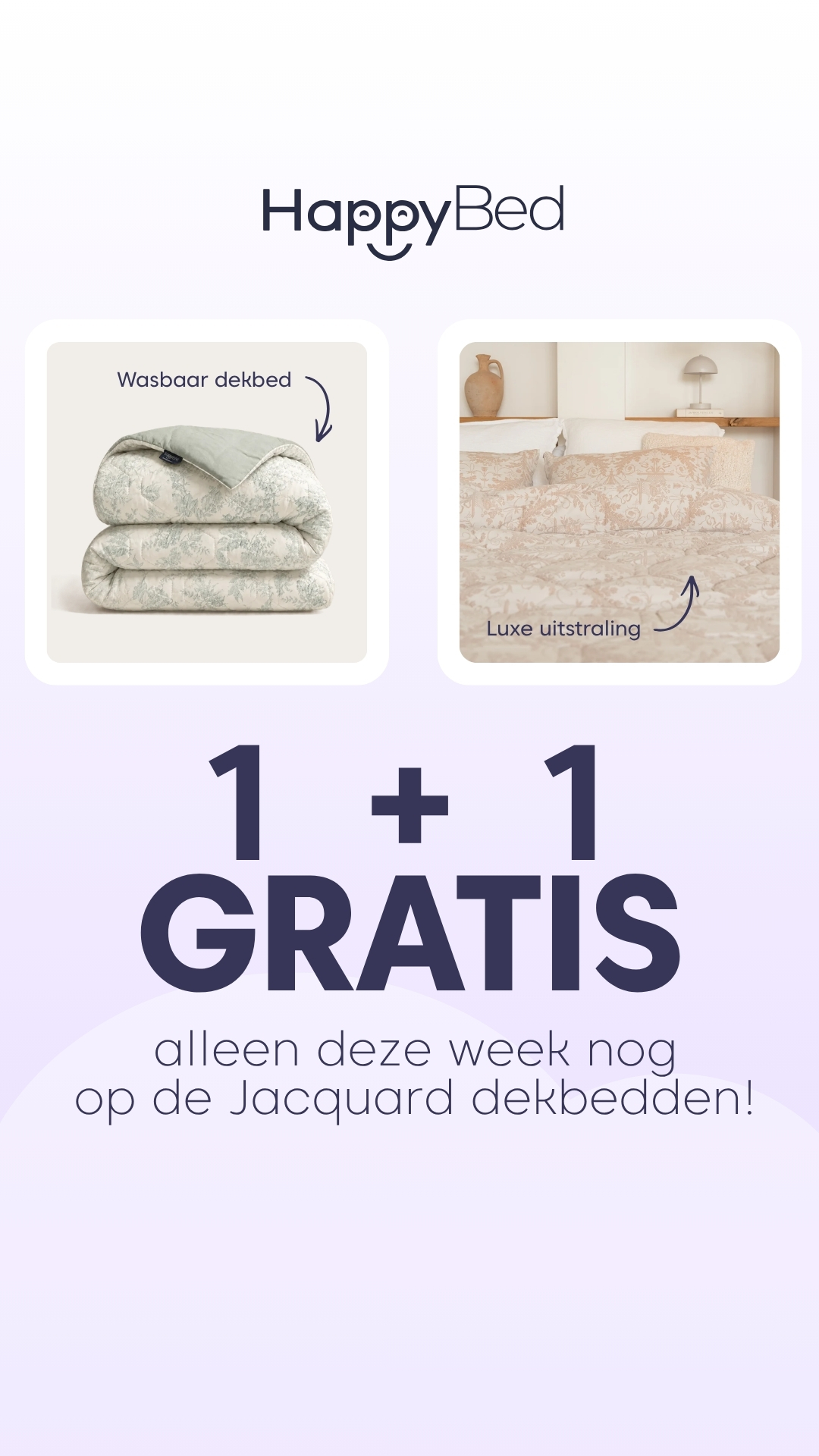 HappyBed Facebook ad
