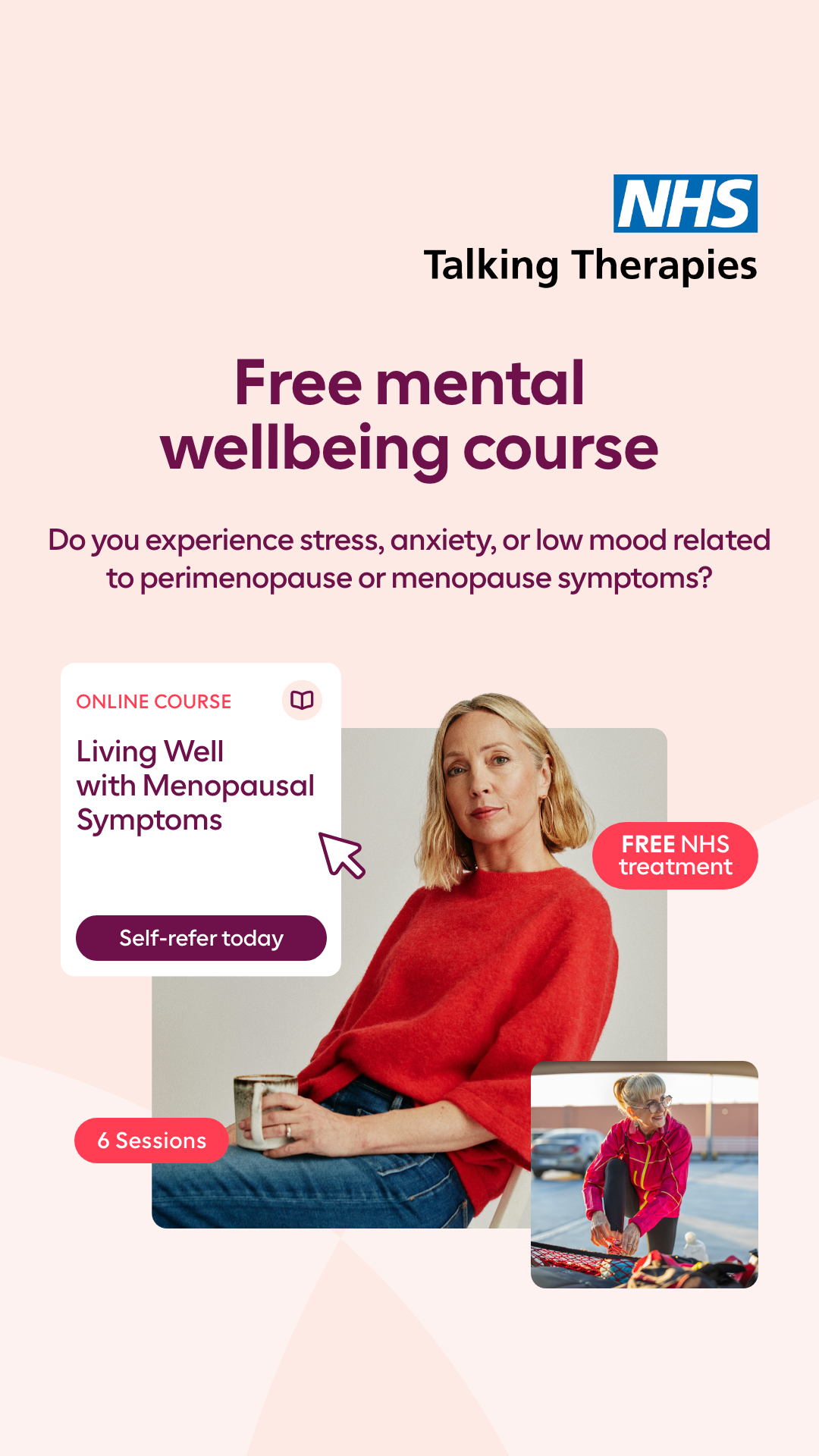 NHS Talking Therapies by Vita Health Group Facebook ad