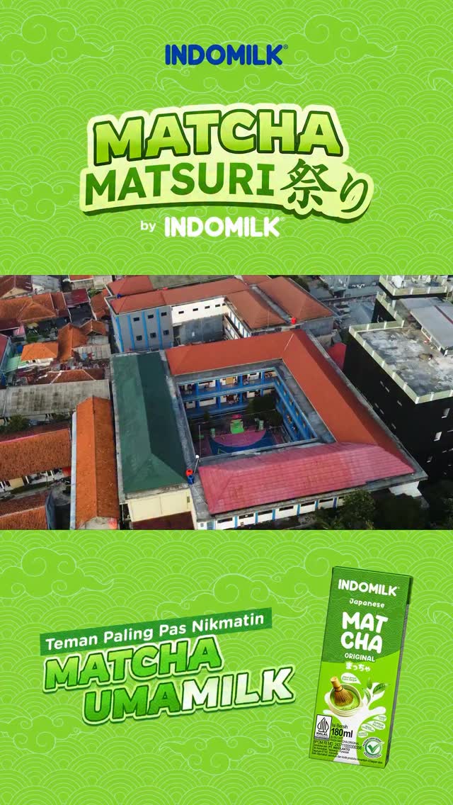 Indomilk Your Way Facebook ad: Indomilk Matcha School To School hadir di 30…