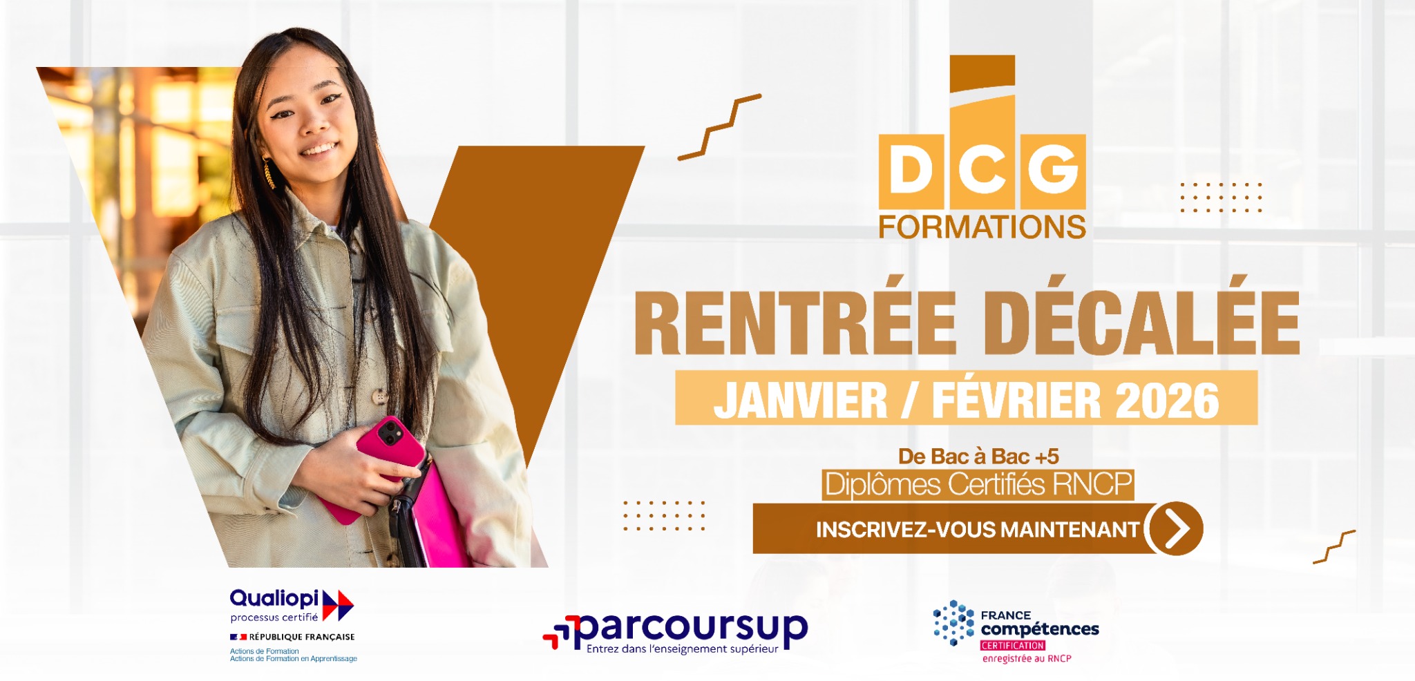 DCG Formations Facebook ad from Oct 9, 2025