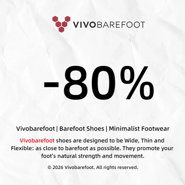 Vivobarefoot Store Facebook ad: Limited Time, Don’t Miss Out!
